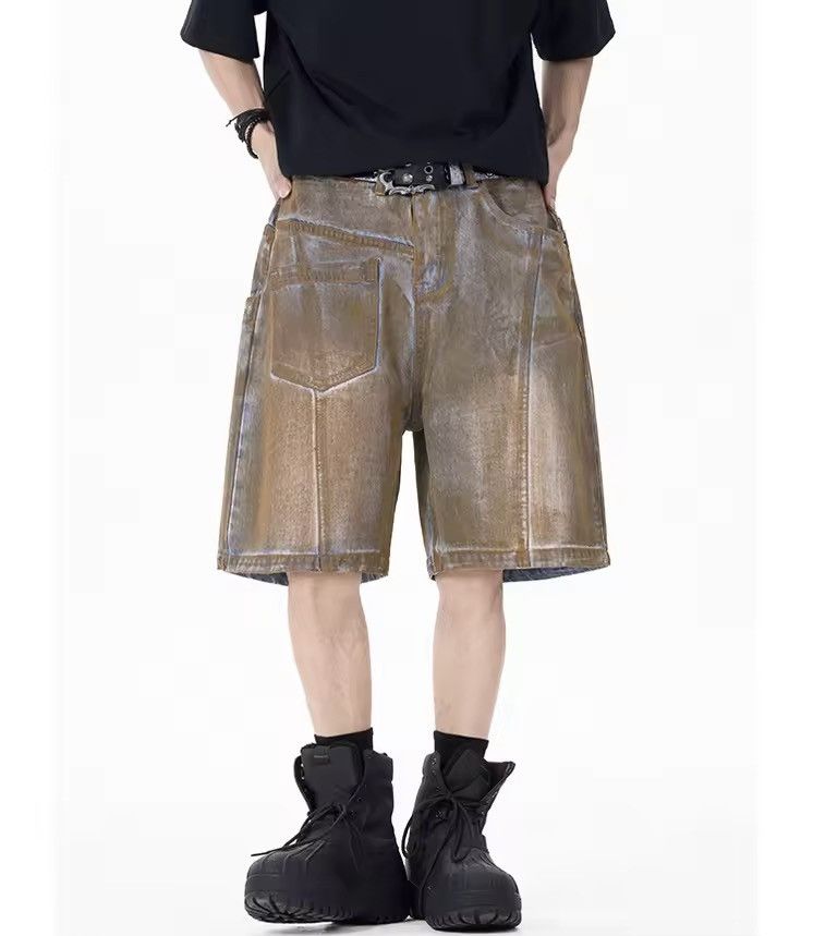 Jean Washed Y2K Vintage Style Loose Baggy Jorts Shorts Size US 34 / EU 50 - 1 Thumbnail