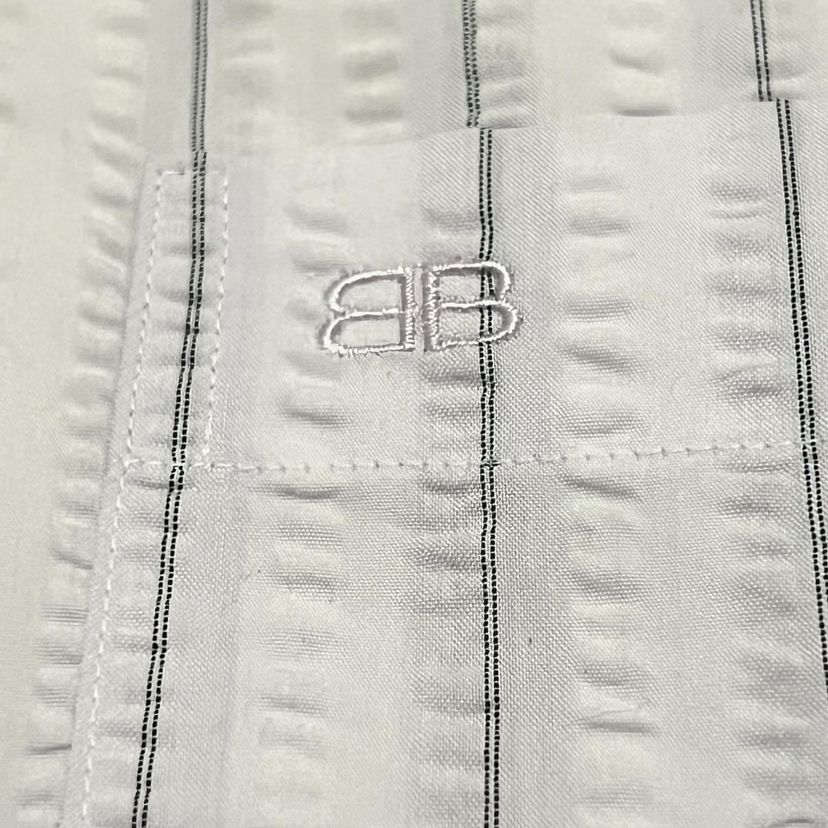 Balenciaga Balenciaga Shirts Button Ups Vintage Size US L / EU 52-54 / 3 - 3 Thumbnail