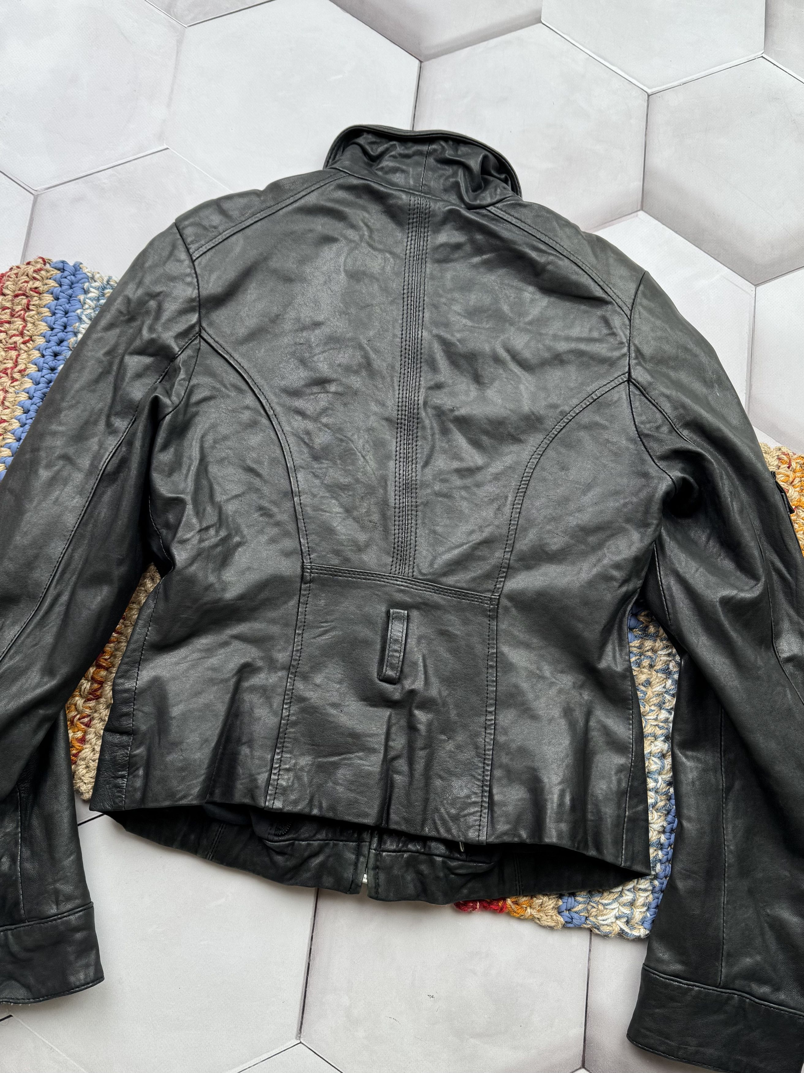 Vintage Vintage Cropped Leather Jacket (G7) Size XS / US 0-2 / IT 36-38 - 8 Thumbnail