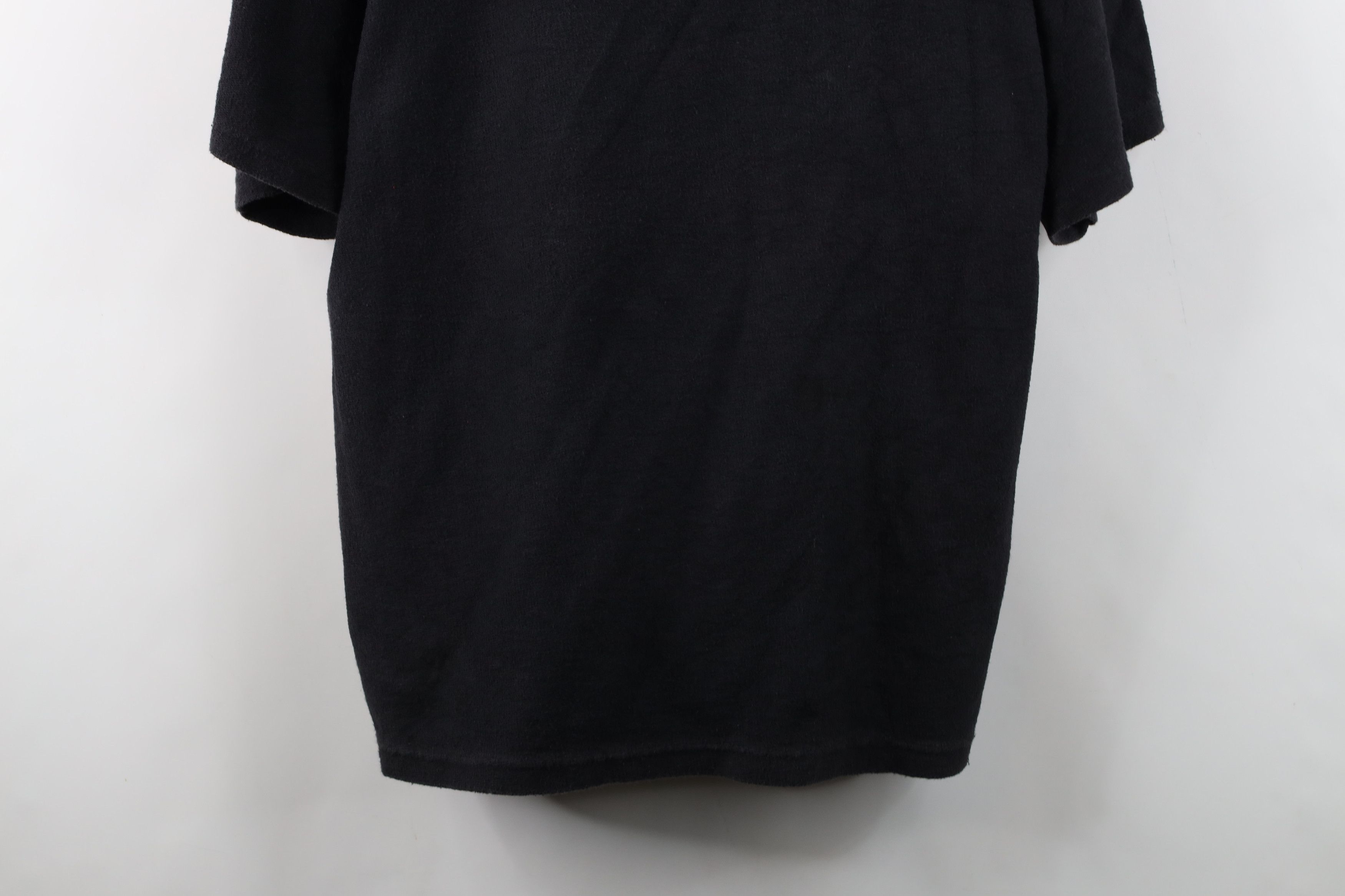 Adidas Vintage 90s Adidas Baggy Fit Knit T-Shirt Black Cotton USA Size US XL / EU 56 / 4 - 3 Thumbnail