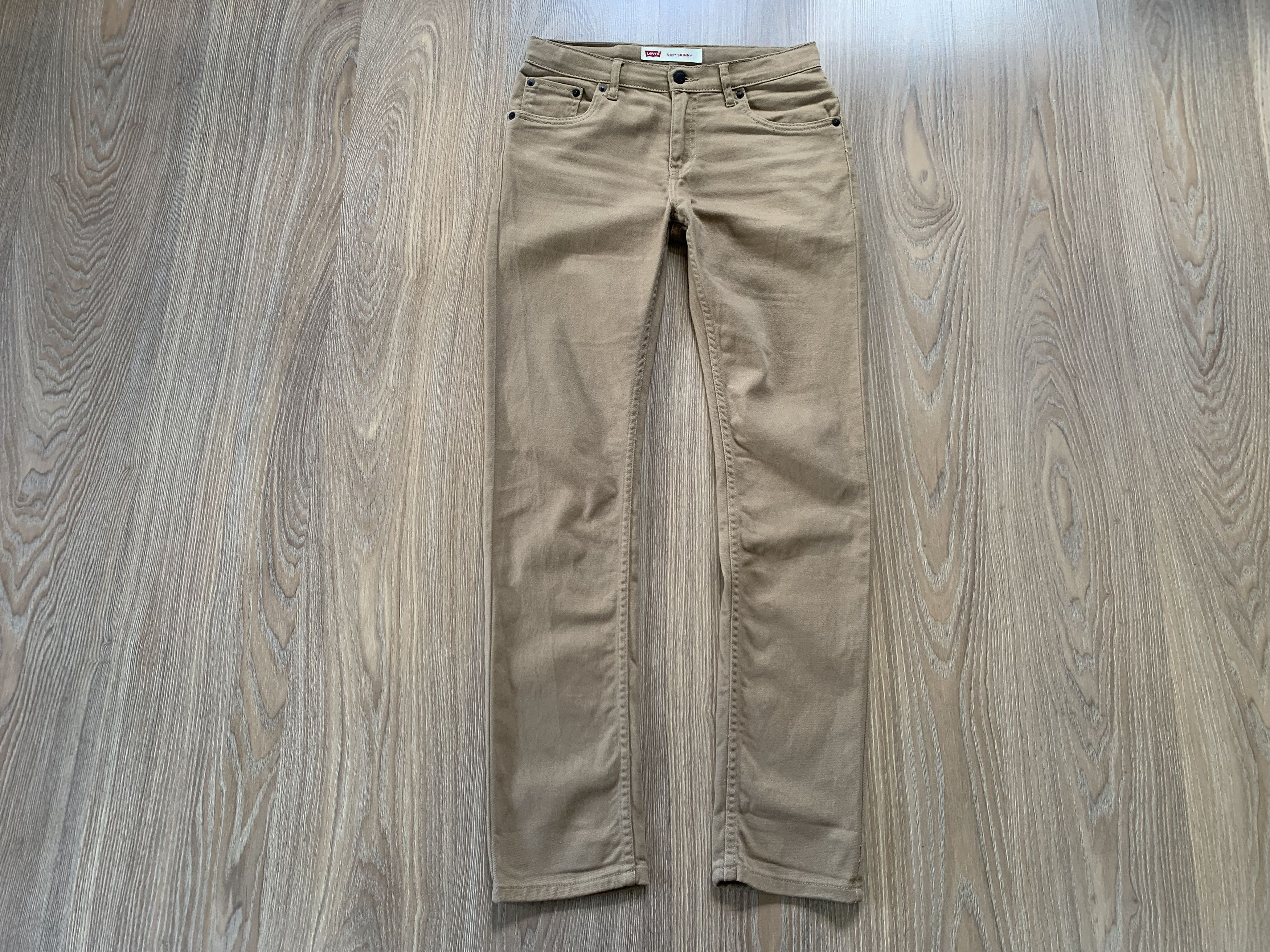 Levi's Youth Levis 510 Skinny Beige Stretch Jeans Size US 26 / EU 42 - 2 Thumbnail
