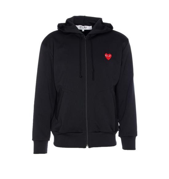 Comme des Garcons COMME DES GARCONS Men Hoodies T172 Black Size US L / EU 52-54 / 3 - 1 Thumbnail