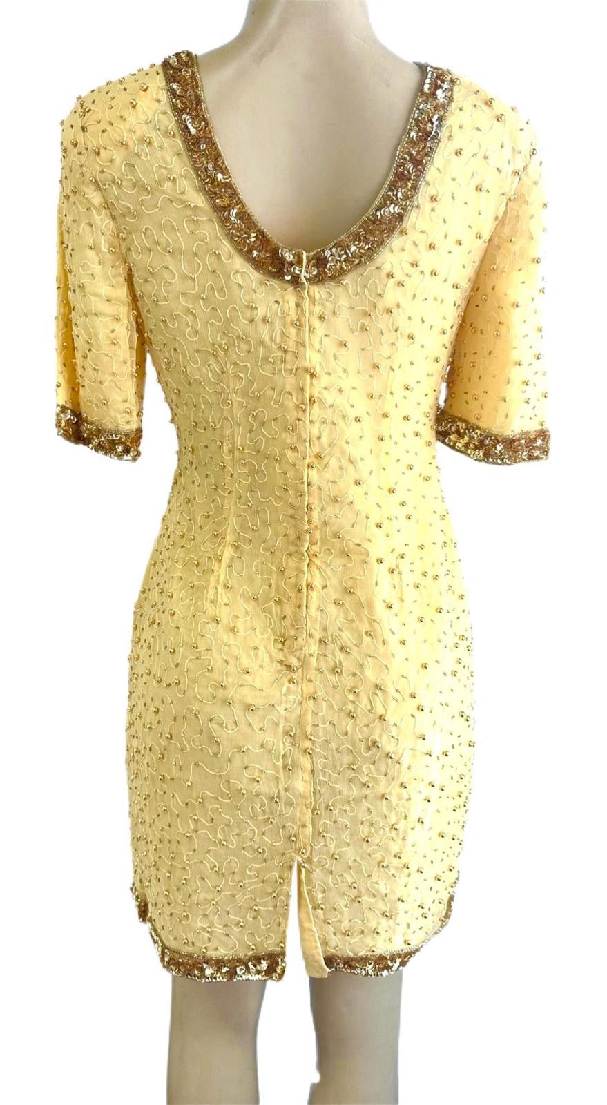 Other Sequin Dress Gold size 6 Size M / US 6-8 / IT 42-44 - 2 Thumbnail