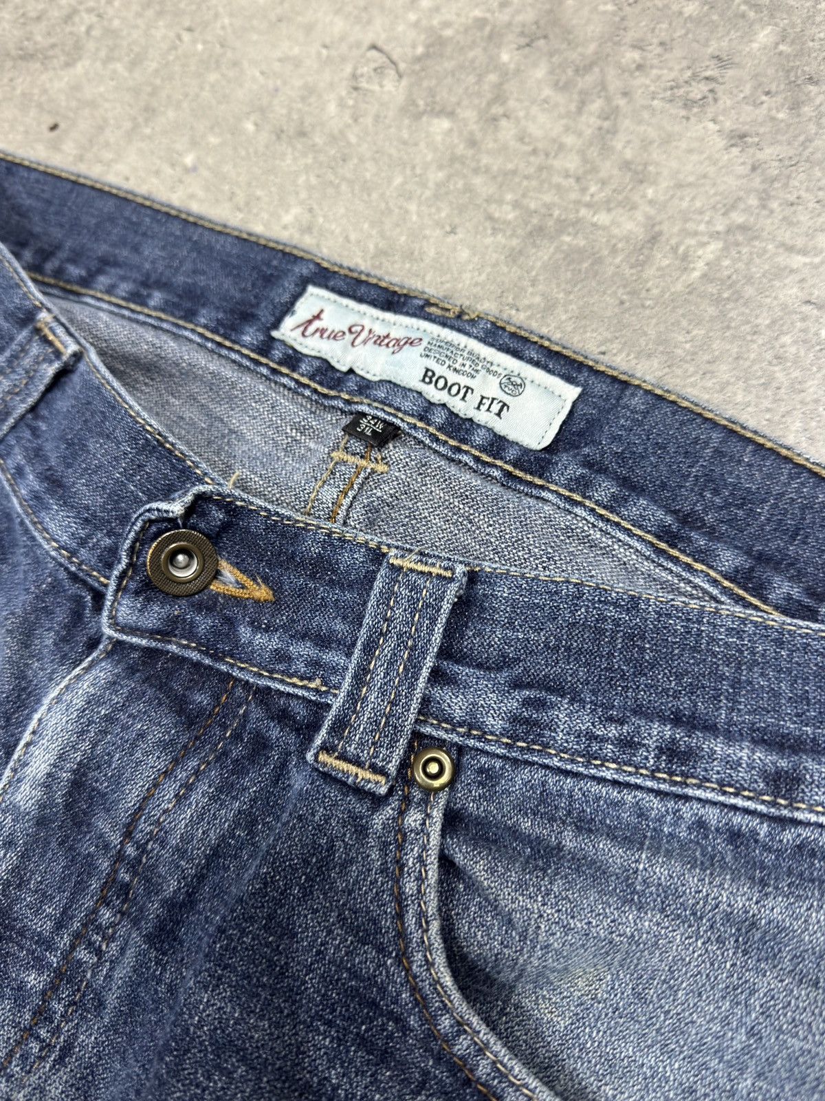 ᶠᵃⁿᶜʸᵍᵘʸ Flared Y2K Pants Vintage Denim bootcut washed
