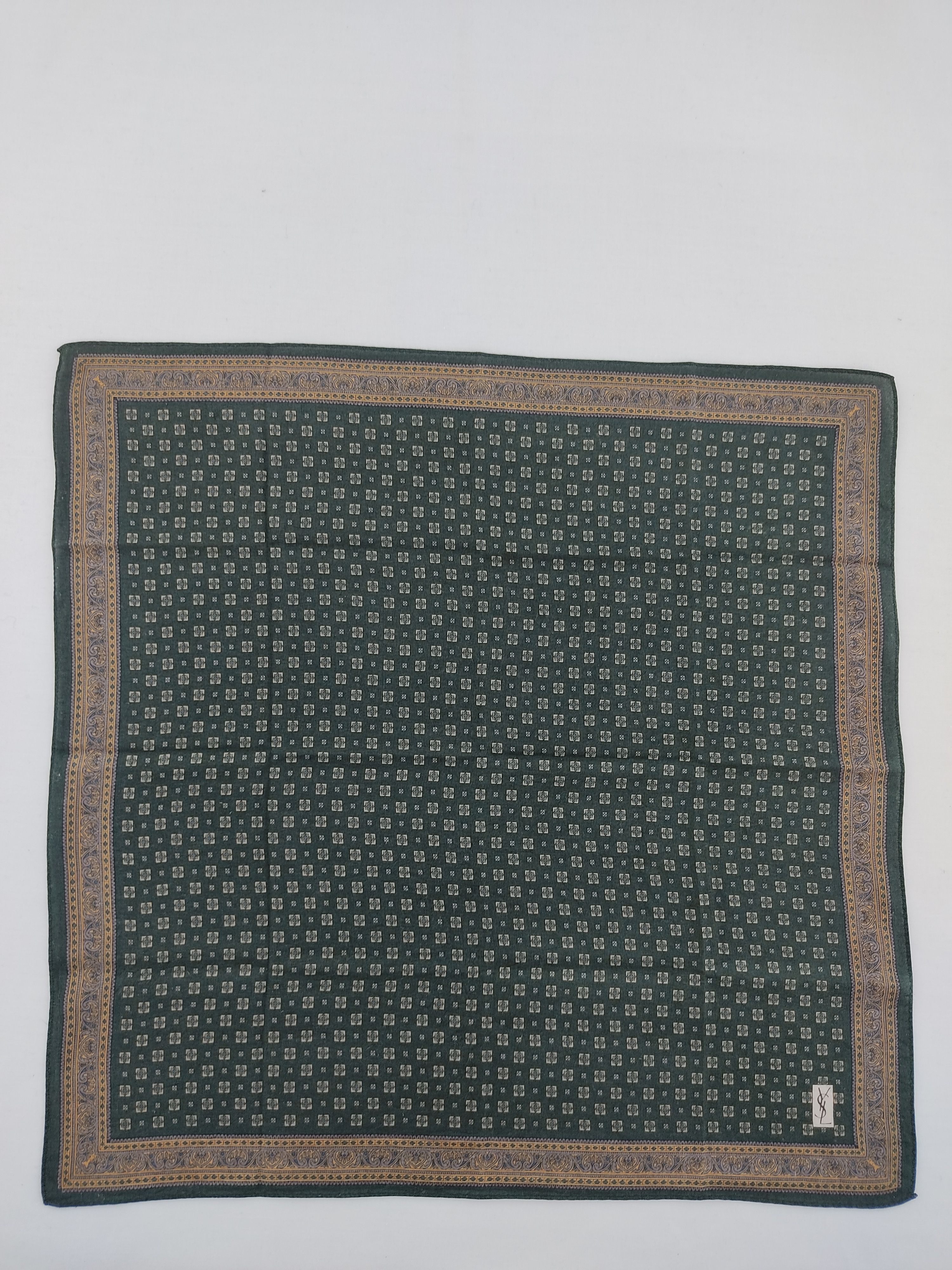 Vintage × Yves Saint Laurent Vintage Yves Saint Laurent Handkerchief / Neckwear / Bandana Size ONE SIZE - 3 Thumbnail