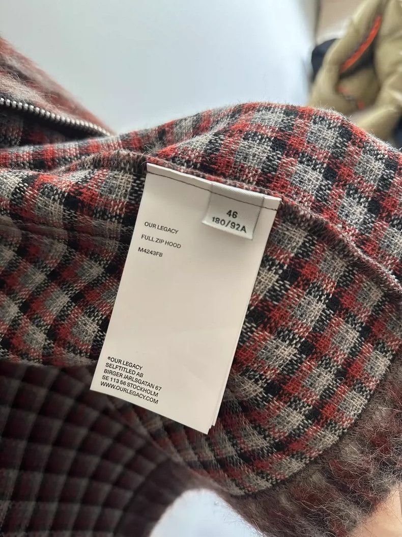 Our Legacy our legacyCovered horsehair zipper jacket 2505-Nextarrow Size US S / EU 44-46 / 1 - 4 Thumbnail