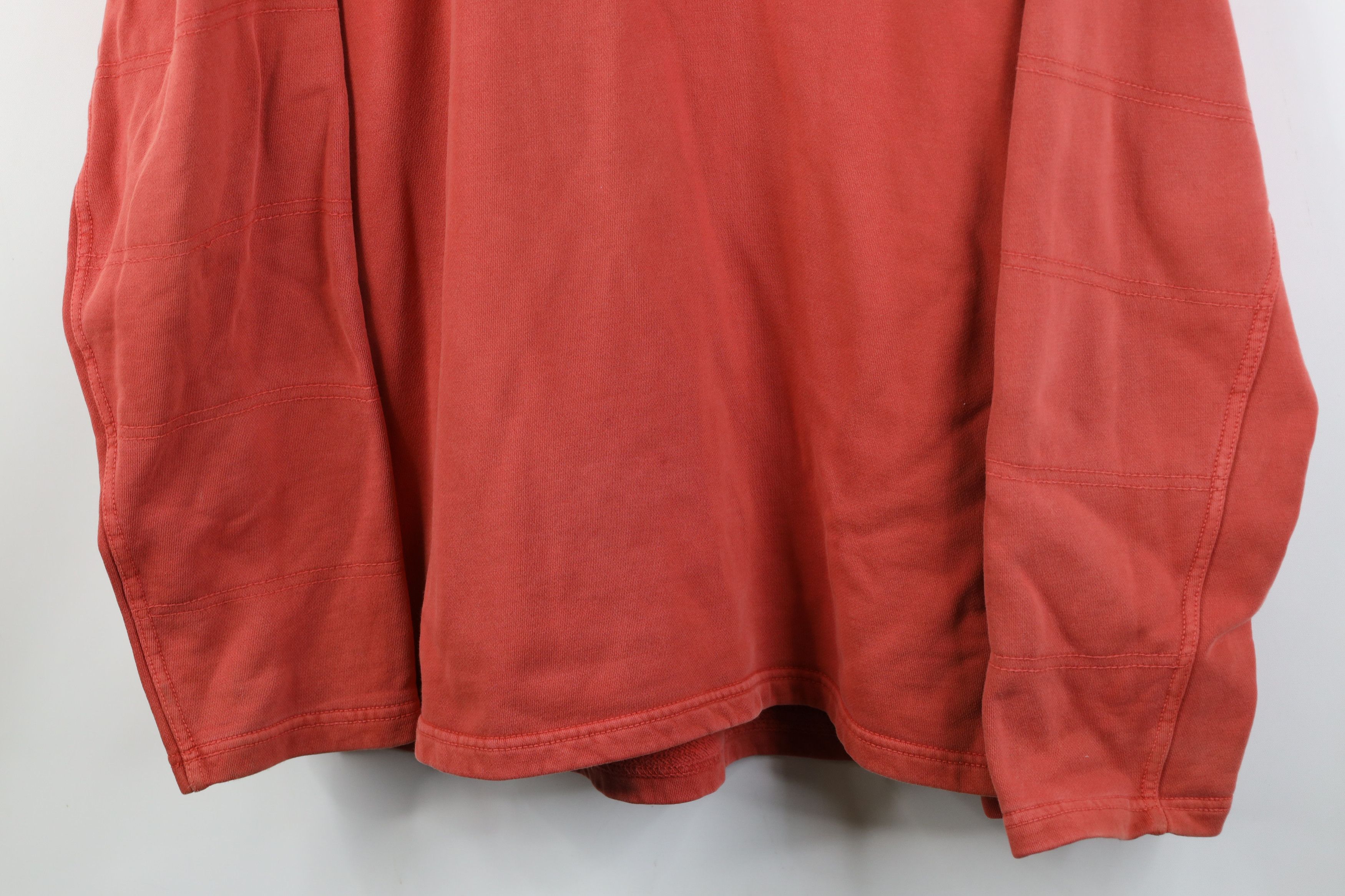 Vintage Vintage 90s Streetwear Pigment Dye 1/4 Half Zip Sweatshirt Size US XL / EU 56 / 4 - 3 Thumbnail