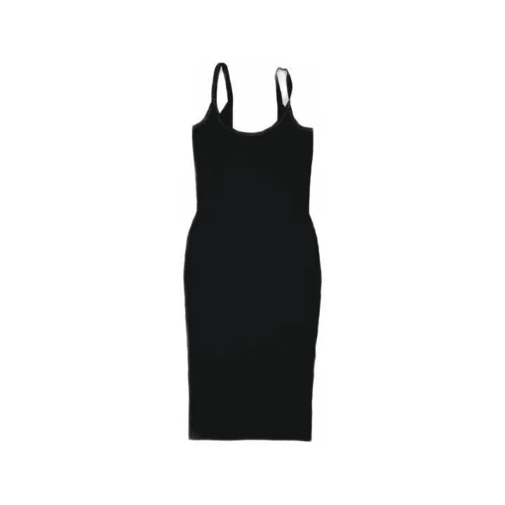 Alexander Wang Alexander Wang Knitted Black Slip Dress - Size S / US 4 / IT 40 - 1 Thumbnail