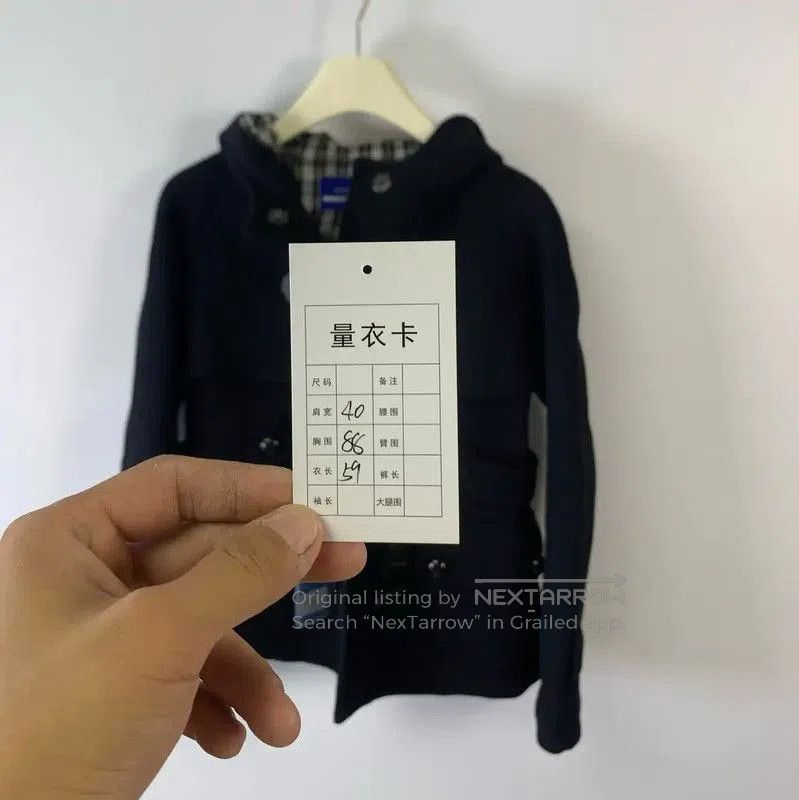 Burberry Burberry Women's Black Wool Coat. Size XXS / US 00 / IT 34 - 5 Thumbnail