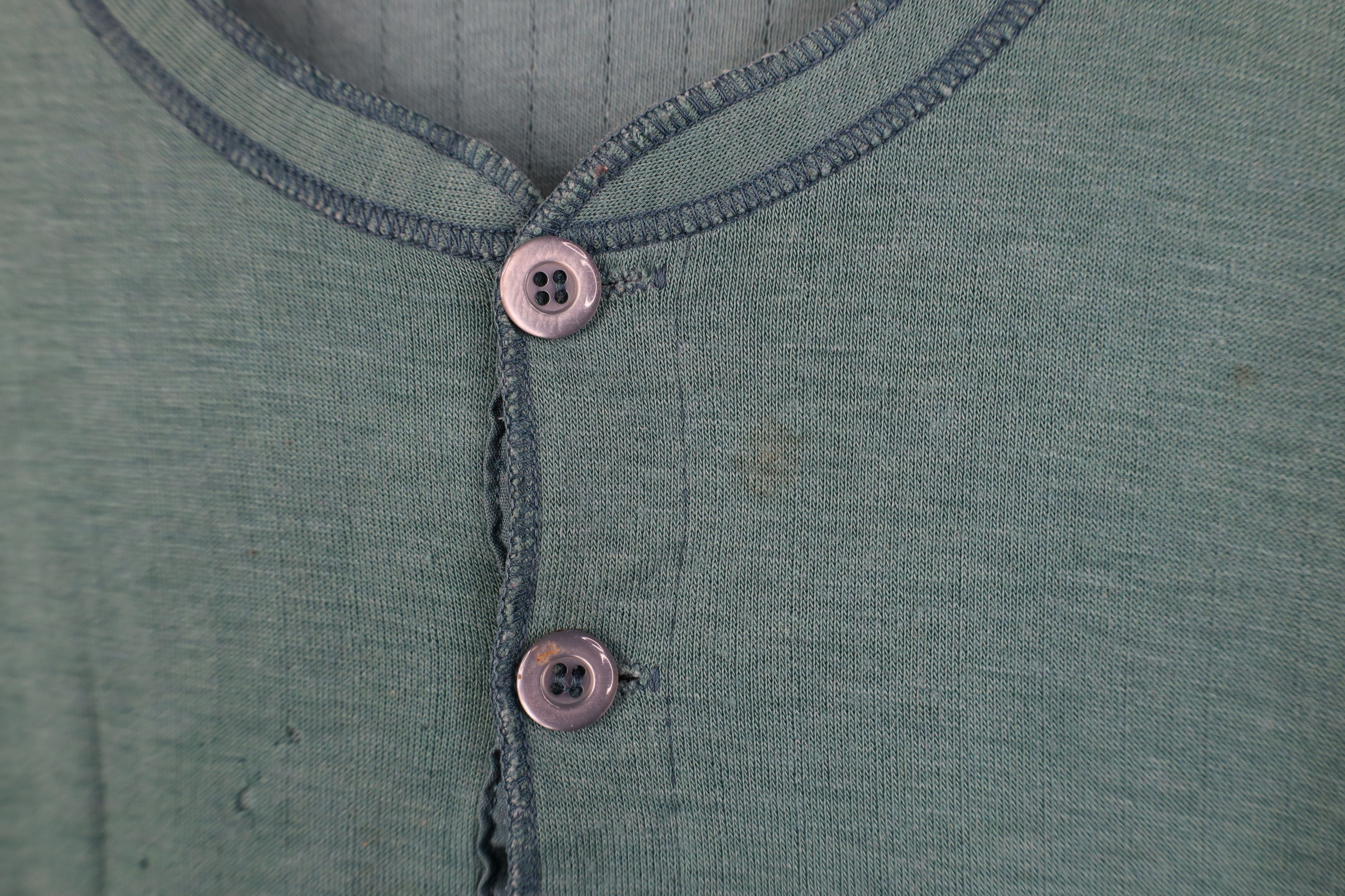 L.L. Bean Vintage 70s 80s LL Bean River Drivers Henley T-Shirt US Size US L / EU 52-54 / 3 - 5 Thumbnail