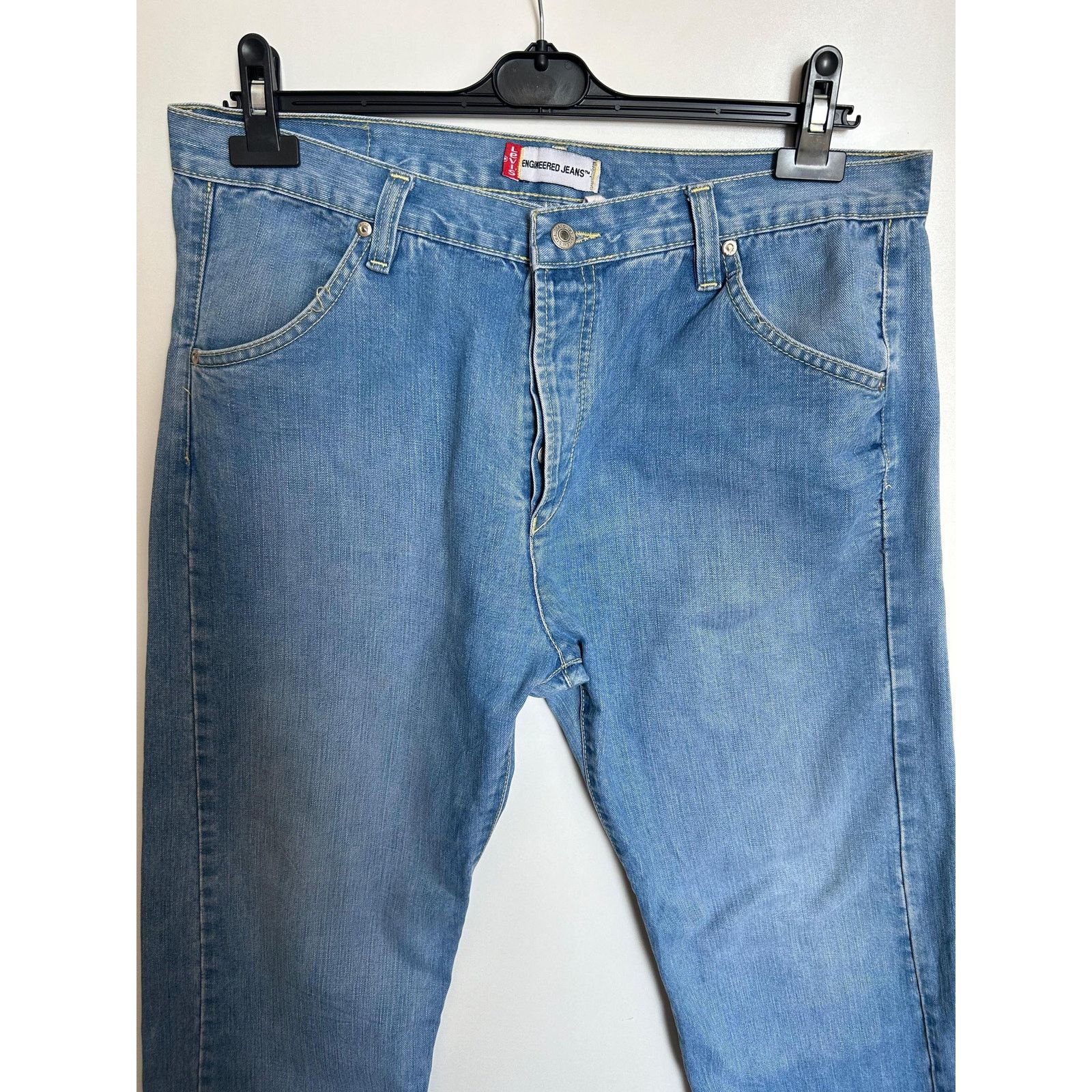 Levi's Levi's Engineered W34 - Wide Leg Twisted Seam Y2K Jeans Size US 34 / EU 50 - 3 Thumbnail
