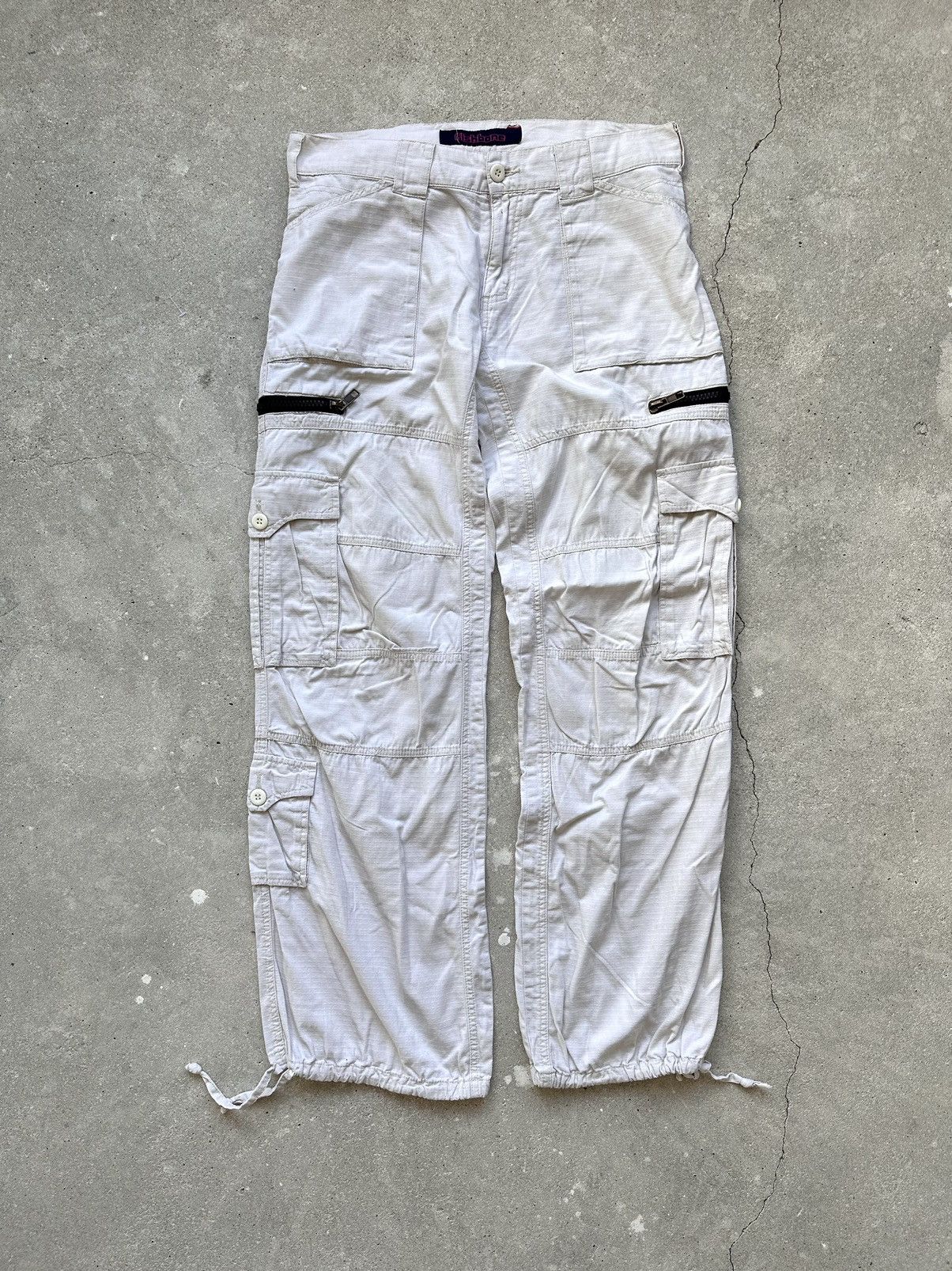 Japanese Brand × Vintage Vintage Fishbone Cargo Pants Size US 32 / EU 48 - 6 Thumbnail