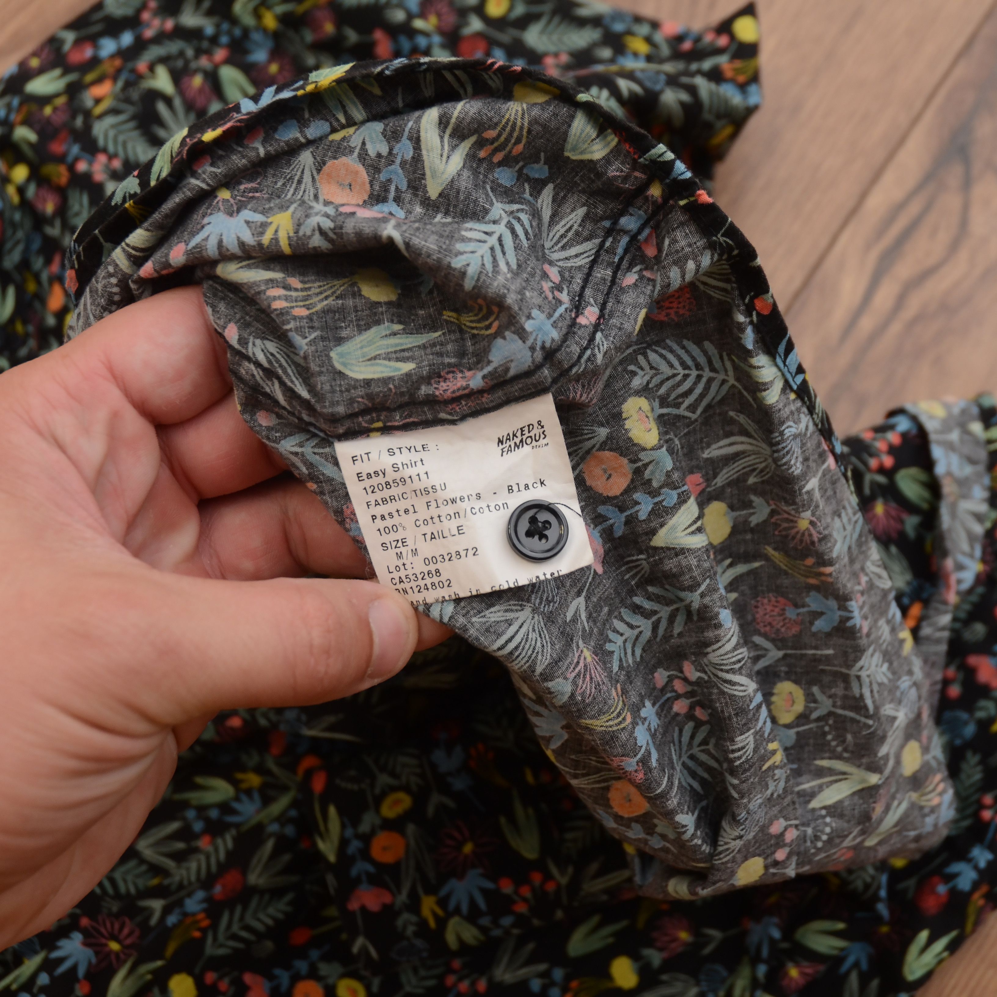Naked & Famous Naked And Famous Easy Shirt Size M All Over Flowers Size US M / EU 48-50 / 2 - 10 Thumbnail