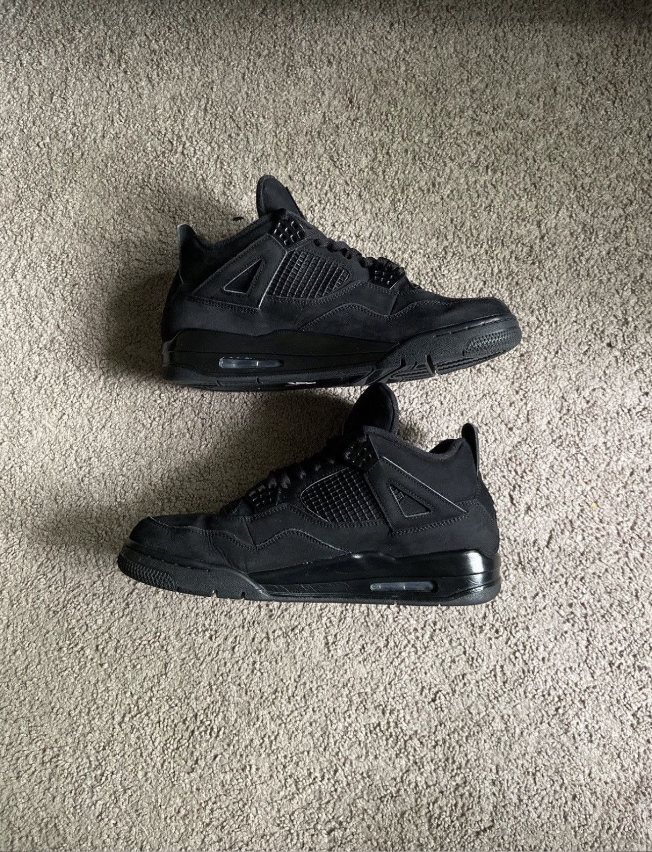 Jordan Brand Air Jordan 4 Retro Black Cat 2020 Size US 12 / EU 45 - 8 Thumbnail