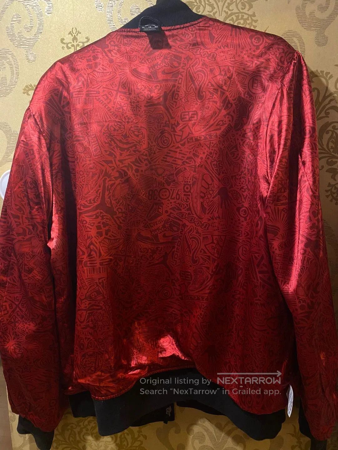 Jordan Brand nike air jordan anniversary black baseball jacket. Size US XL / EU 56 / 4 - 7 Thumbnail