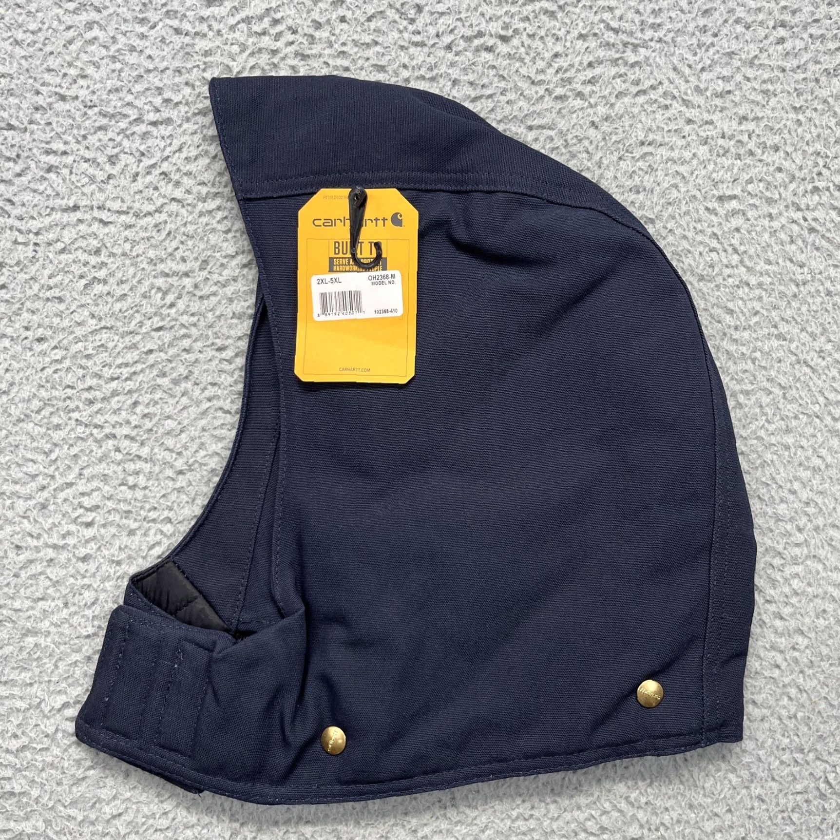 Carhartt VINTAGE Carhartt Insulated Hood Balaclava Mens One Size Blue Duck Arctic OH2368-M Size ONE SIZE - 2 Thumbnail