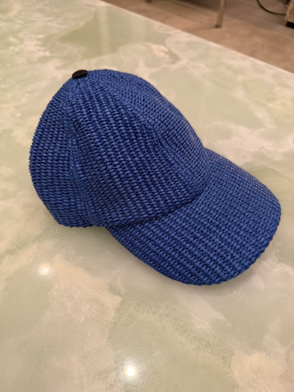 Marni Marni x No Vacancy Inn Raffia Cap Size ONE SIZE - 1 Thumbnail