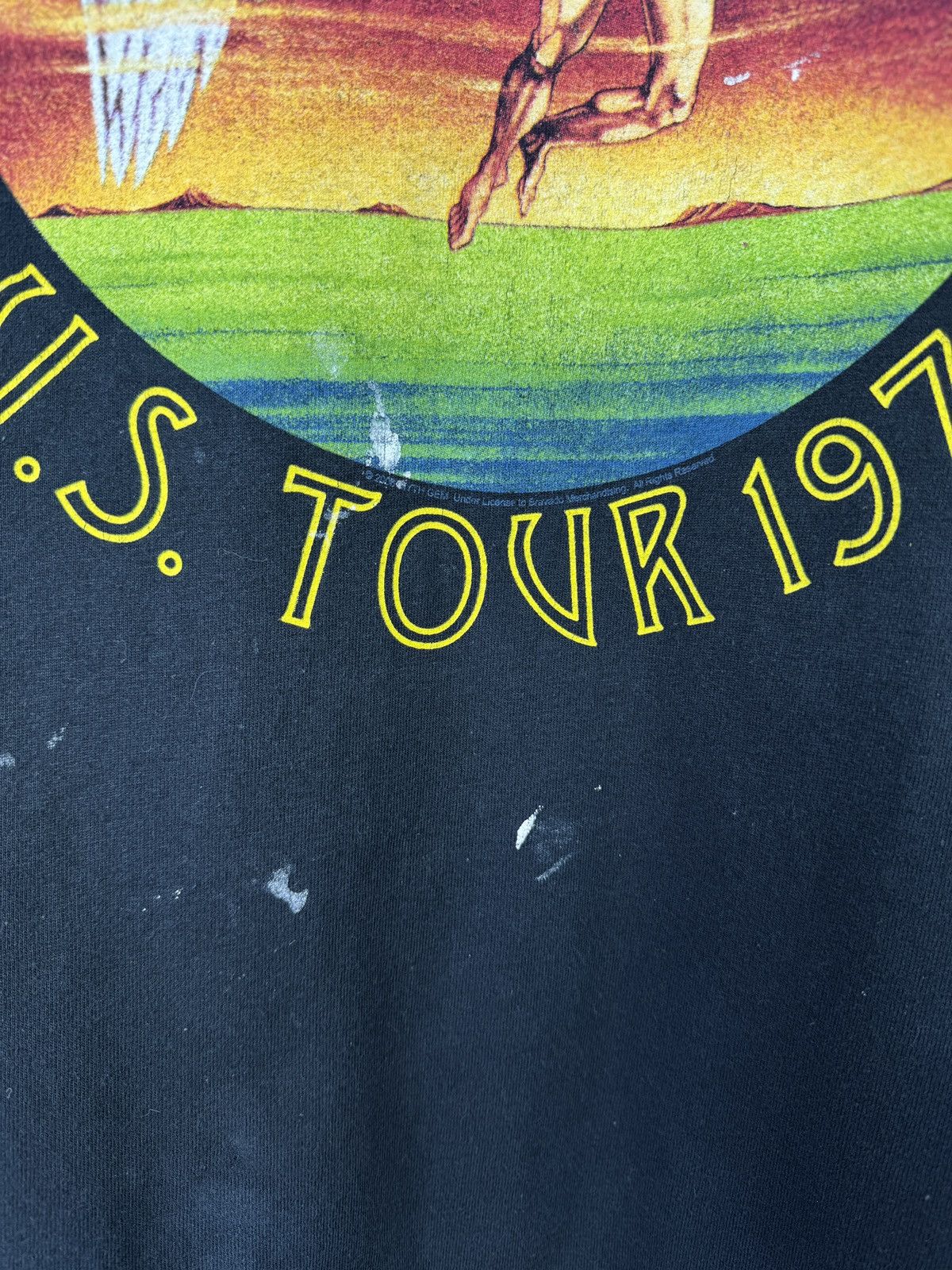 Hanes Men’s Led Zeppelin U.S. Tour 1975 T-Shirt Rock Band Size M Size US M / EU 48-50 / 2 - 6 Thumbnail
