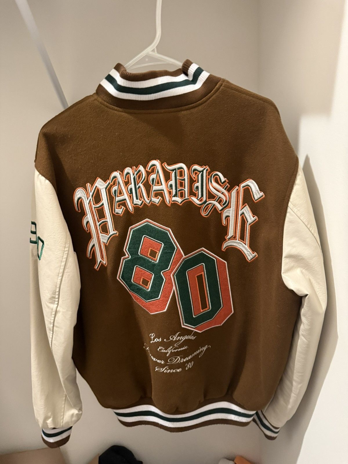 Pacsun Brown Pacsun Varsity Jacket Size US L / EU 52-54 / 3 - 2 Thumbnail