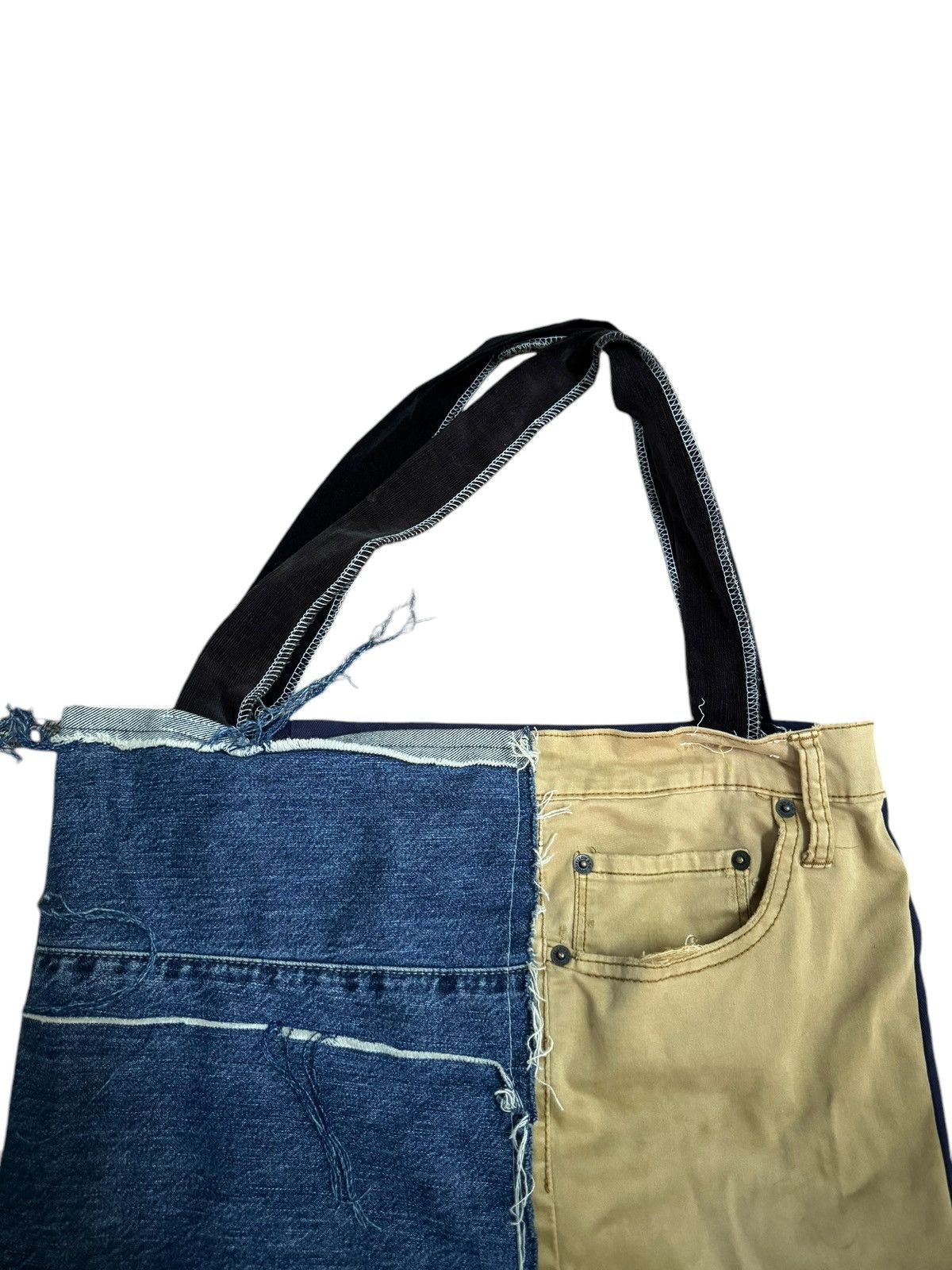 Japanese Brand TOTE BAG PATCHWORK CUSTOM INSPIRED KAPITAL Size ONE SIZE - 4 Thumbnail