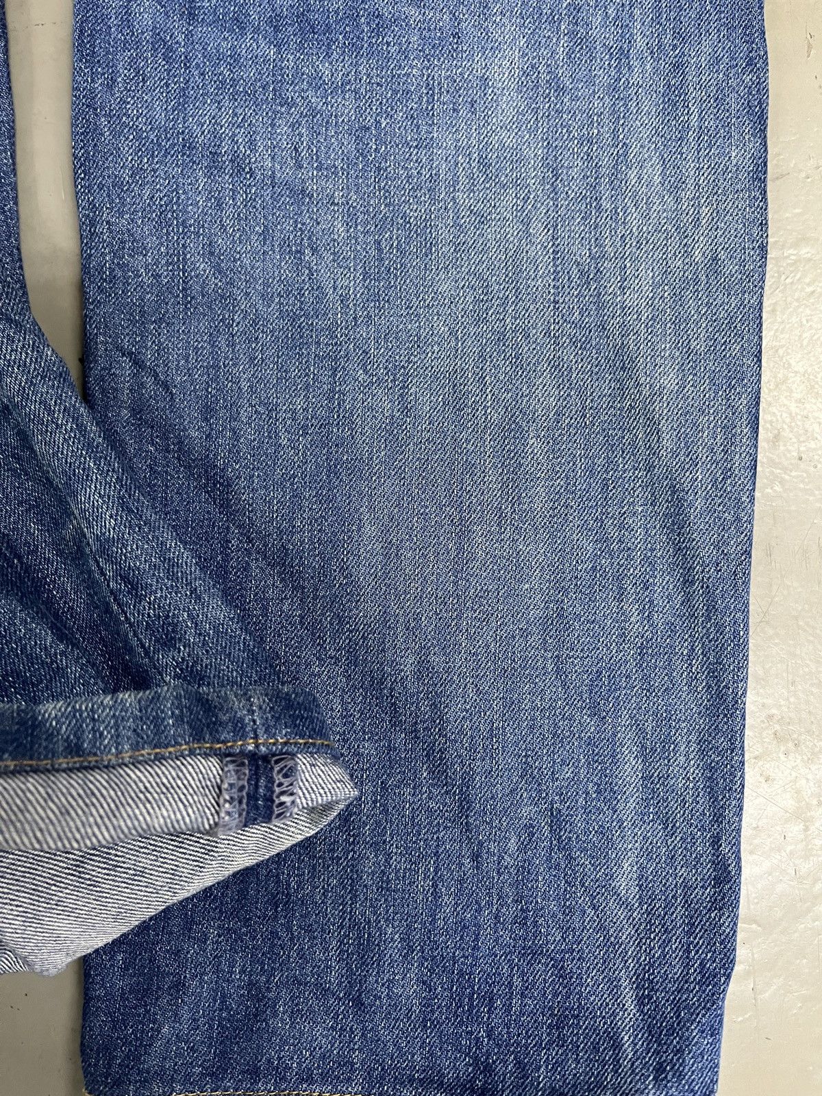A.P.C. A.P.C Raw Denim Honeycomb Contrast Faded Straight Fit jeans Size US 32 / EU 48 - 17 Thumbnail