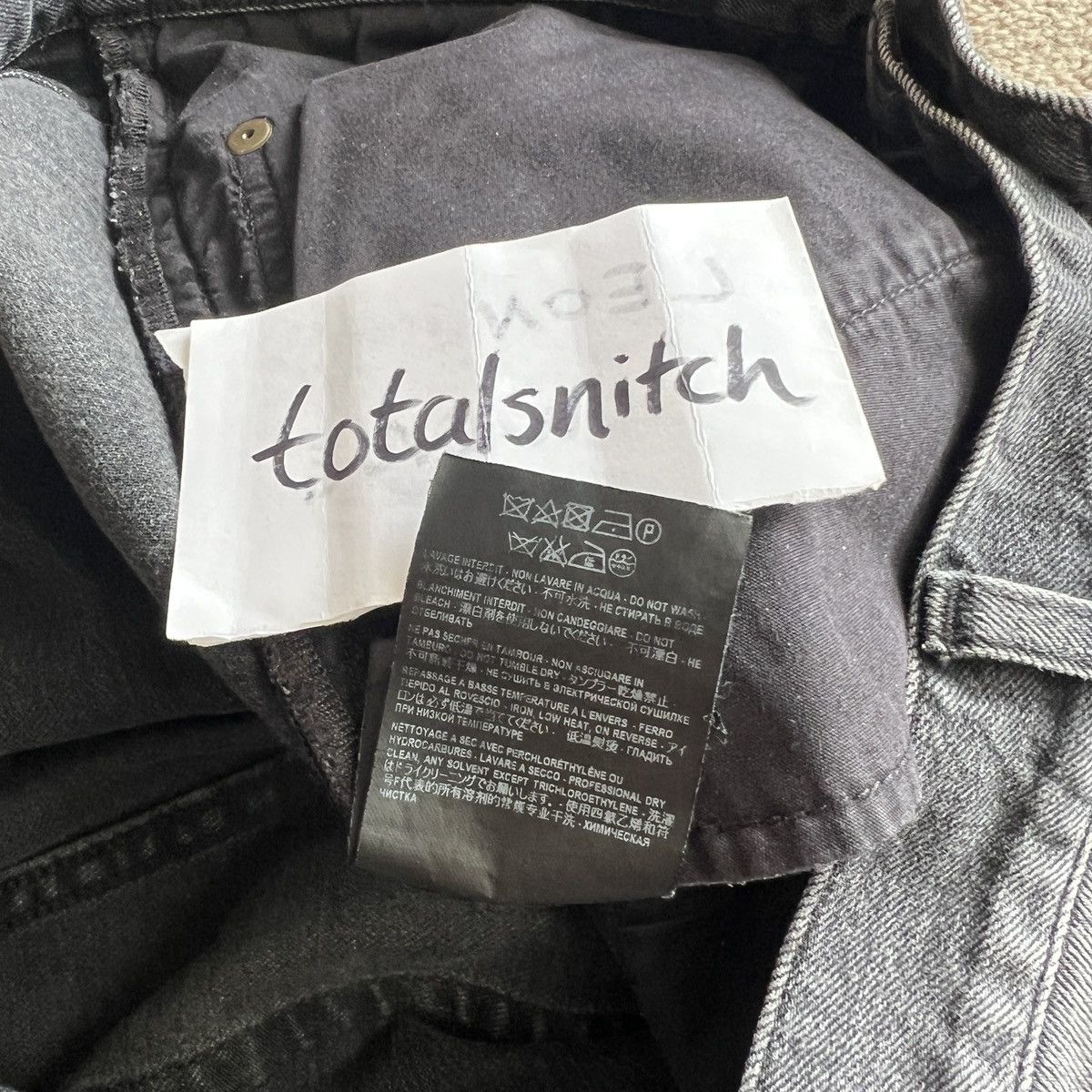 Saint Laurent Paris Saint Laurent Paris D02 Distressed Knee 2017 Denim Jeans Size US 31 - 4 Thumbnail