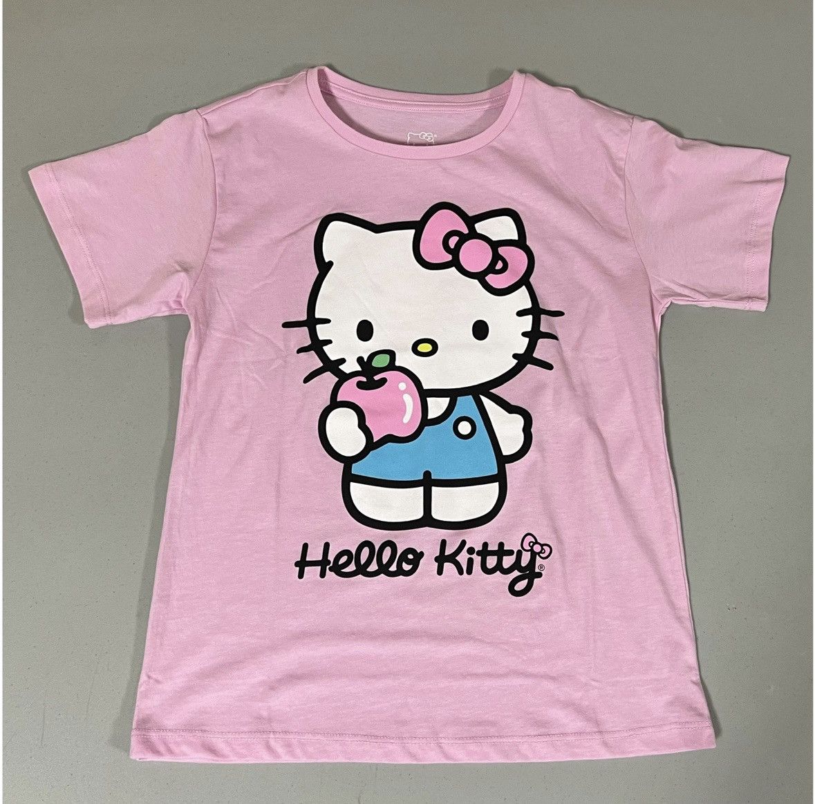 Japanese Brand Pink Hello Kitty Graphic Short Sleeve Tee Shirt Top Size M🎀✨ Size M / US 6-8 / IT 42-44 - 1 Thumbnail