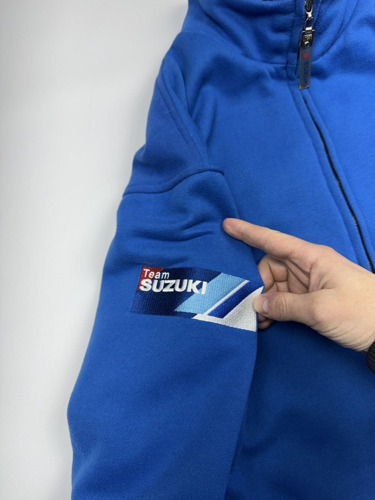 Vintage Vintage Suzuki Team Softshell Jacket Size US M / EU 48-50 / 2 - 2 Thumbnail