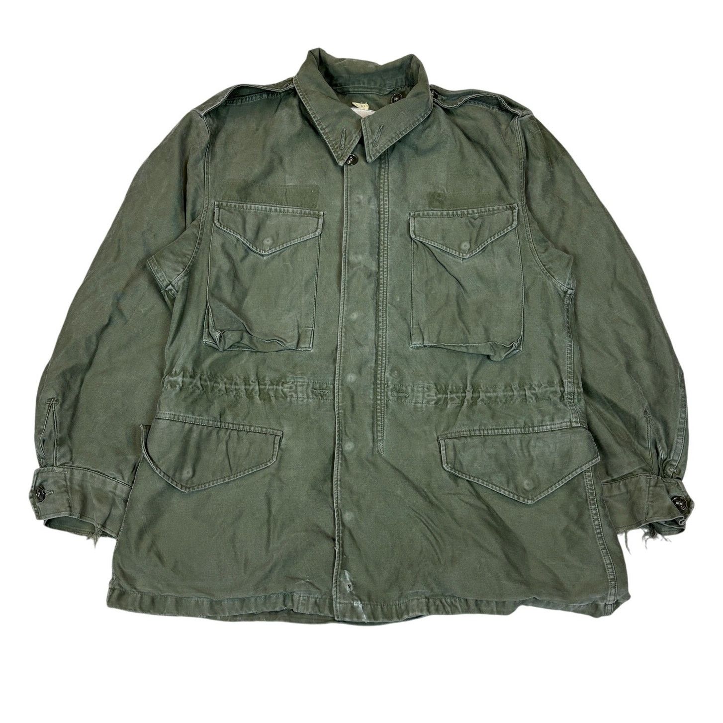 Vintage Vintage M51 Korean Vietnam War Era Military Field Jacket Sm Size US S / EU 44-46 / 1 - 1 Thumbnail