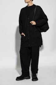 Y's for Men × Yohji Yamamoto CARDIGAN SWEATERS YOHJI YAMAMOTO POUR HOMME JAPAN BUTTON UP Size US L / EU 52-54 / 3 - 1 Thumbnail