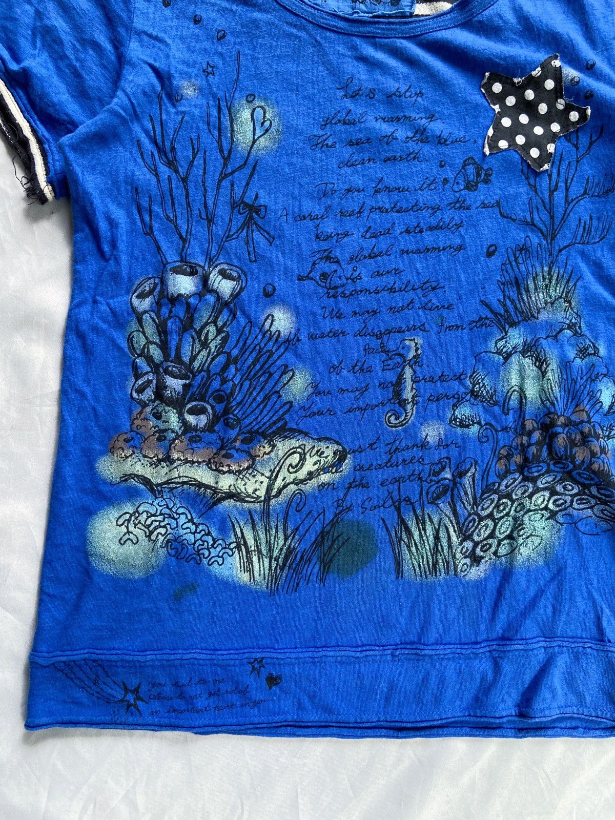Beauty Beast × Hysteric Glamour × Japanese Brand 🌸SCOLAR DOUBLE LAYER TEE Size US S / EU 44-46 / 1 - 4 Thumbnail