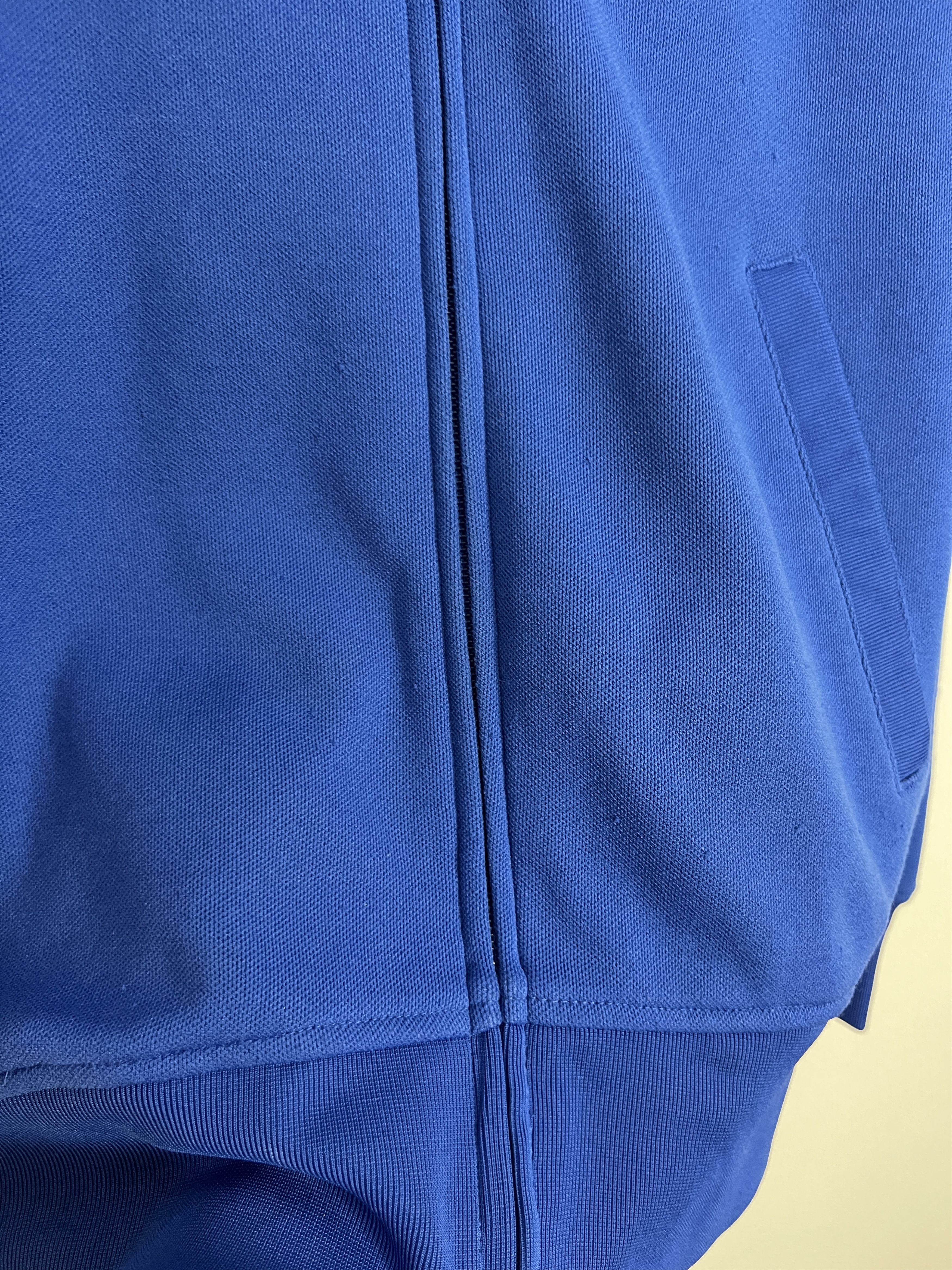 Nike Vintage Nike Brazil Football Blue Jacket Soccer Track Top Size US S / EU 44-46 / 1 - 6 Thumbnail