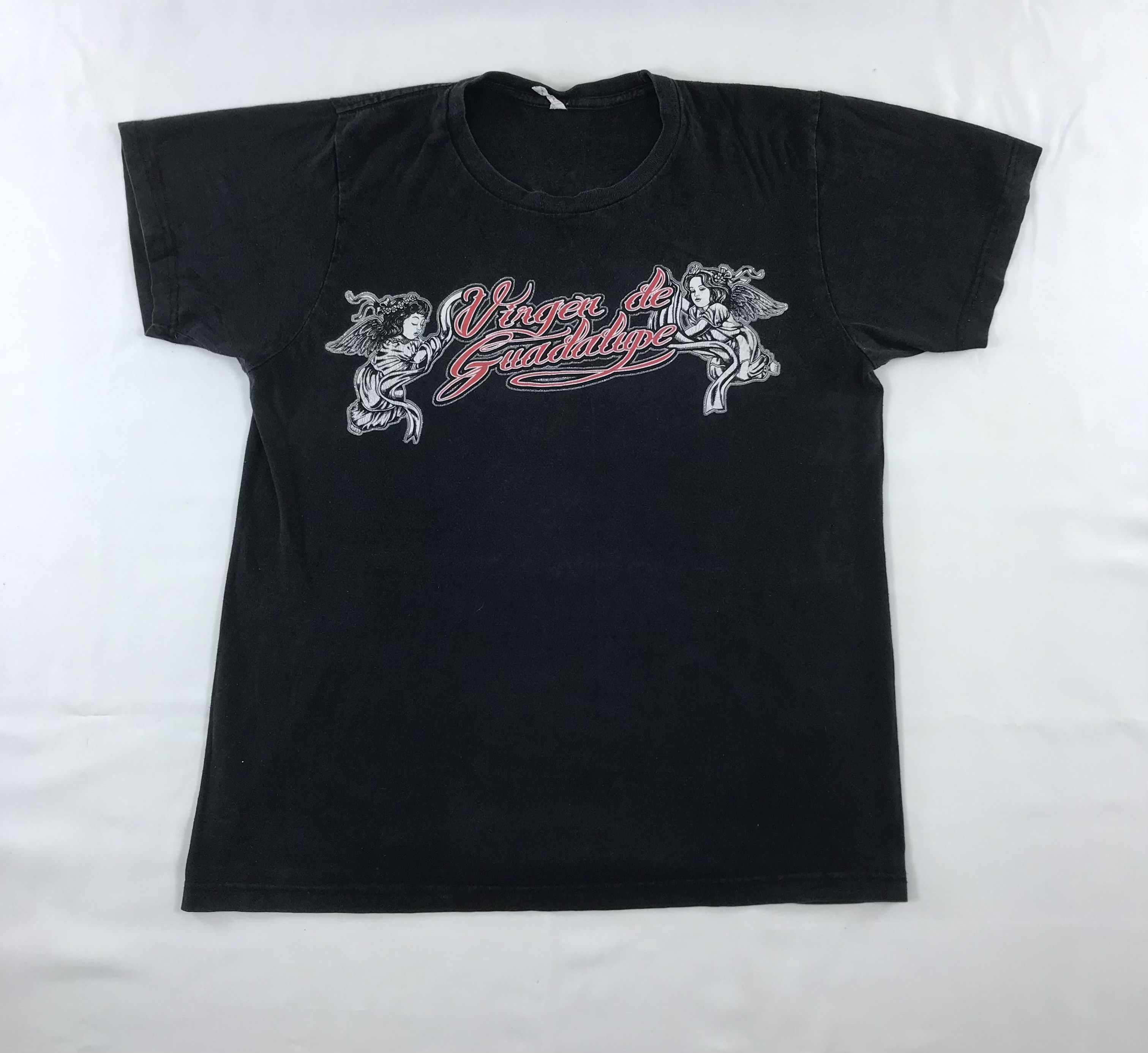 Fuck Art, Make Tees Vintage Virgen De Guadalupe Over Printed T Shirt Size US L / EU 52-54 / 3 - 2 Thumbnail