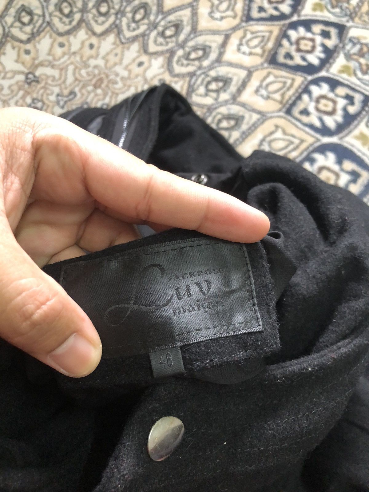 If Six Was Nine Rare❗️Jackrose Luv Maison Bondage Punk Wool Bono Jacket Size US M / EU 48-50 / 2 - 14 Thumbnail