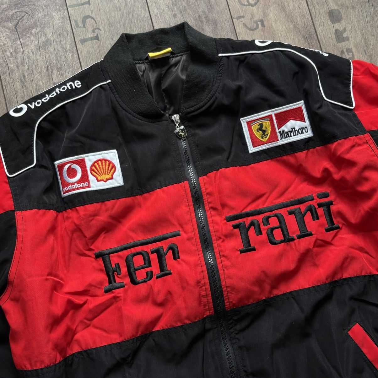 Ferrari Ferrari Malboro Vintage 90’s bomber jacket y2k rap swag Size US XL / EU 56 / 4 - 2 Thumbnail