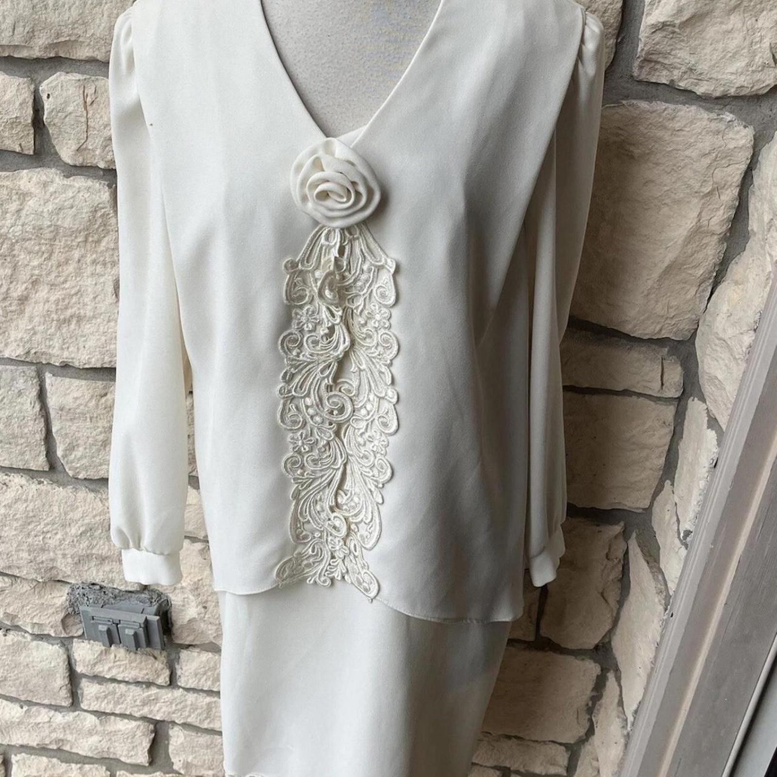 Other Jo Hanna York Polyester Dress Size 8 Mod Shift Size M / US 6-8 / IT 42-44 - 1 Thumbnail