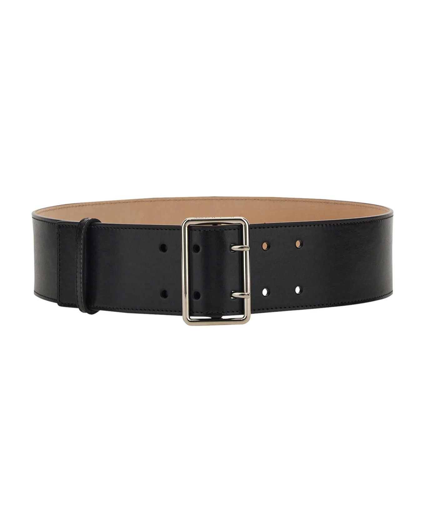 Alexander McQueen o1y0325 Size: 26 / High West Belt in Black Size ONE SIZE - 1 Thumbnail
