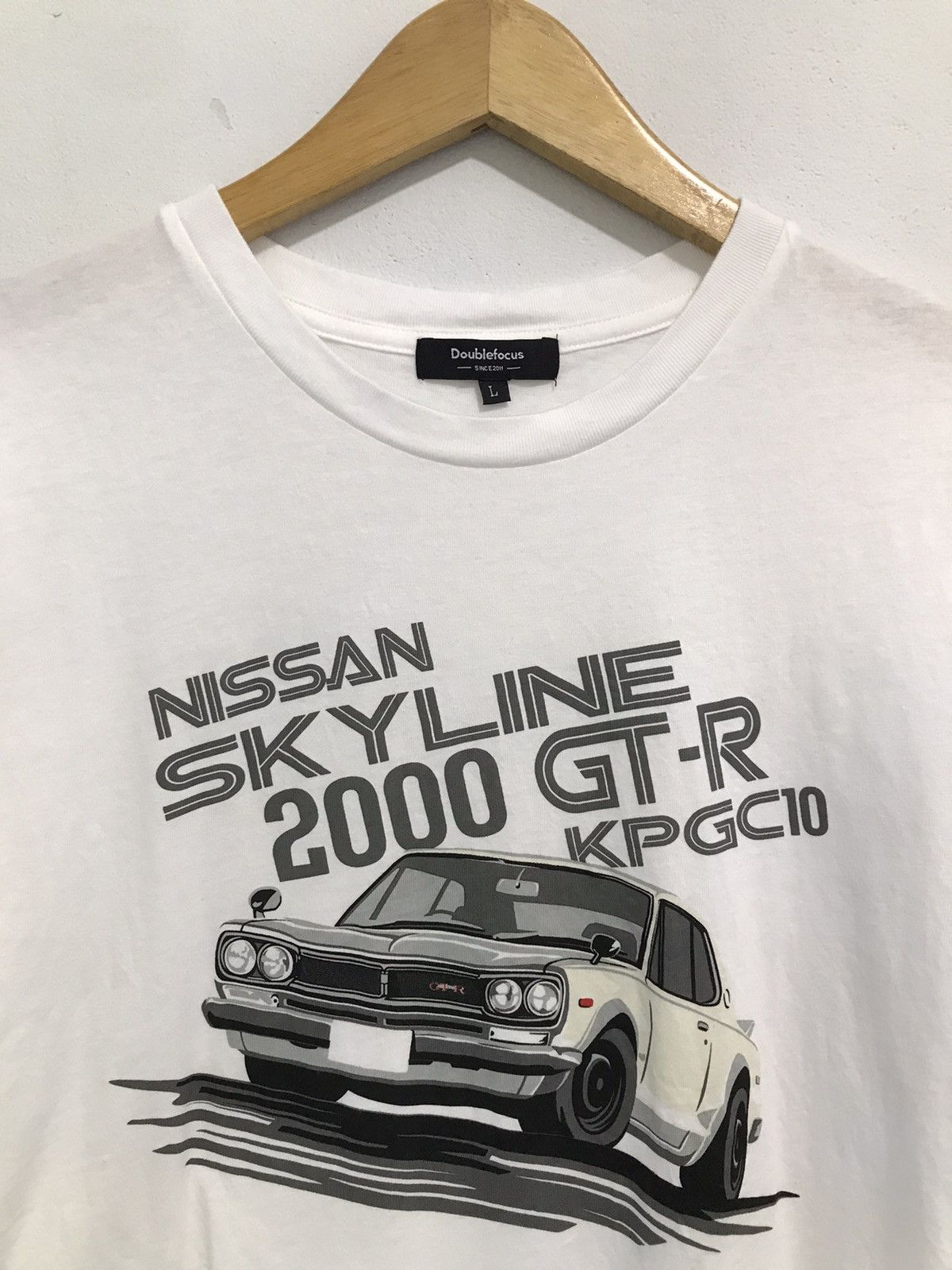 Japanese Brand Nissan Skyline 2000 GTR Racing Tshirt KPGC10 Size US L / EU 52-54 / 3 - 2 Thumbnail