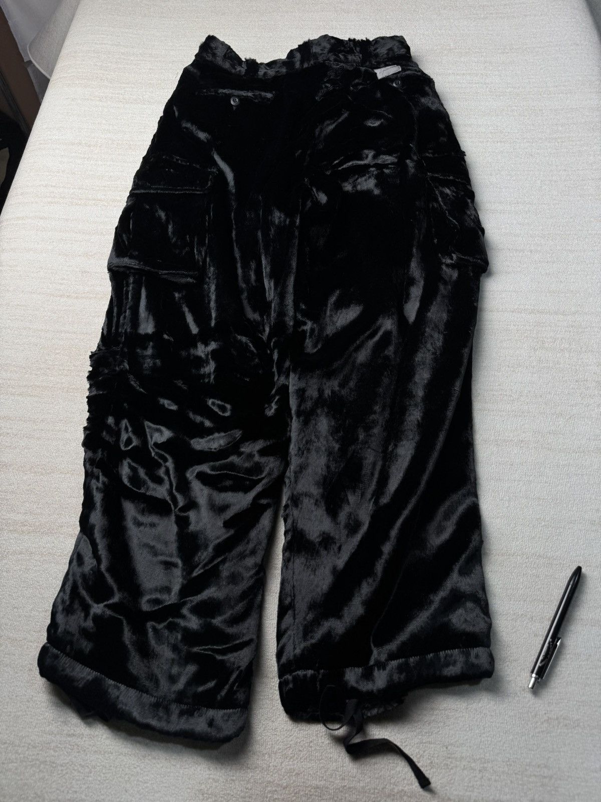Supreme × Yohji Yamamoto Faux fur cargo pant S Size US 30 / EU 46 - 7 Thumbnail