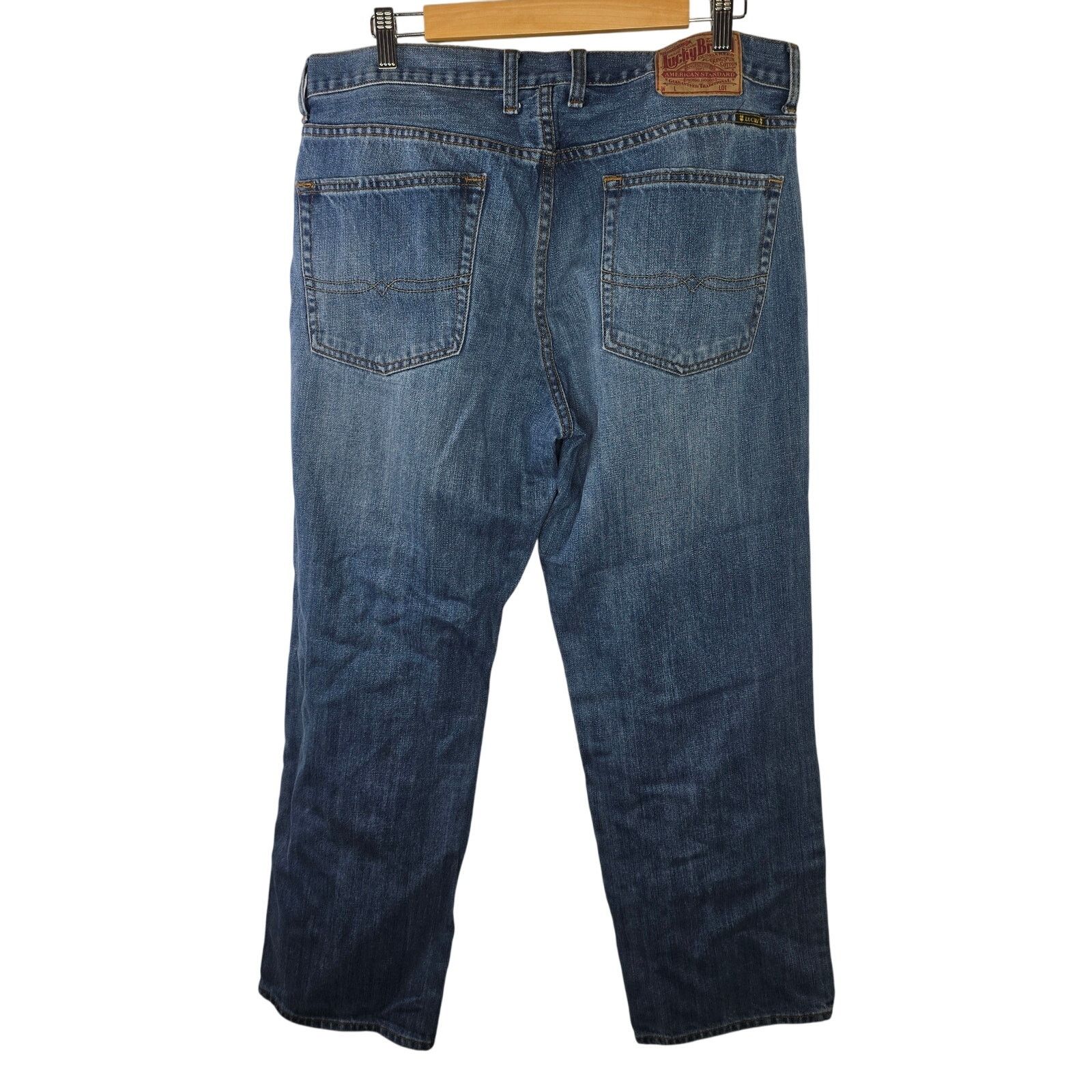 Lucky Brand Lucky Brand Short Inseam Blue Denim Jeans Size 36 W / L 29 Size US 36 / EU 52 - 7 Thumbnail