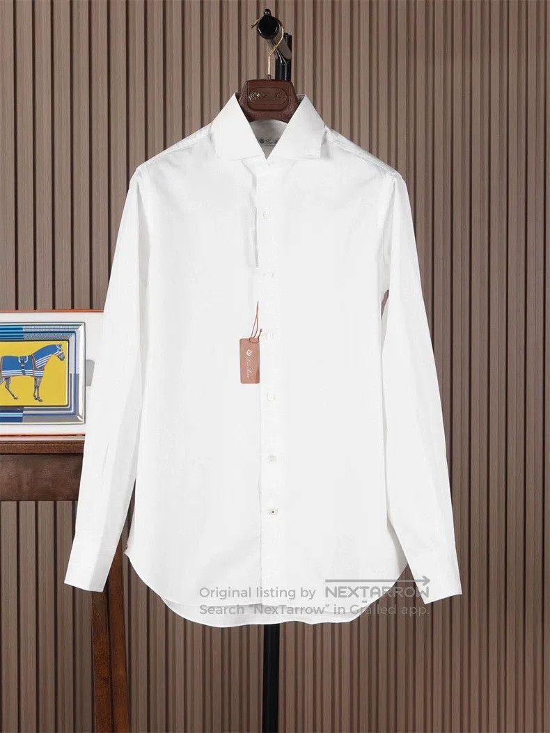 Loro Piana Loro Piana size 38 White Shirt Size US S / EU 44-46 / 1 - 1 Thumbnail