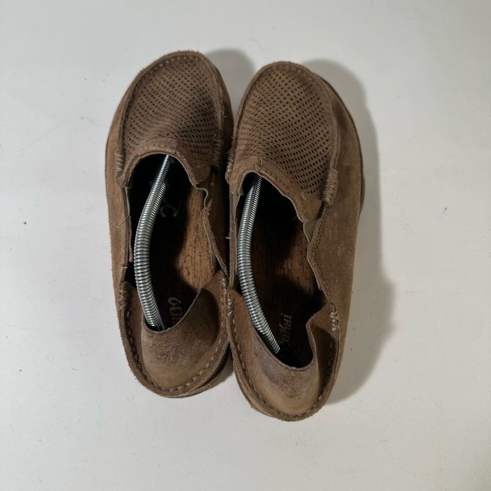 Olukai OLUKAI Moloa Men's Leather Slip On Shoes, Size US 11.5 / EU 44-45 - 8 Thumbnail