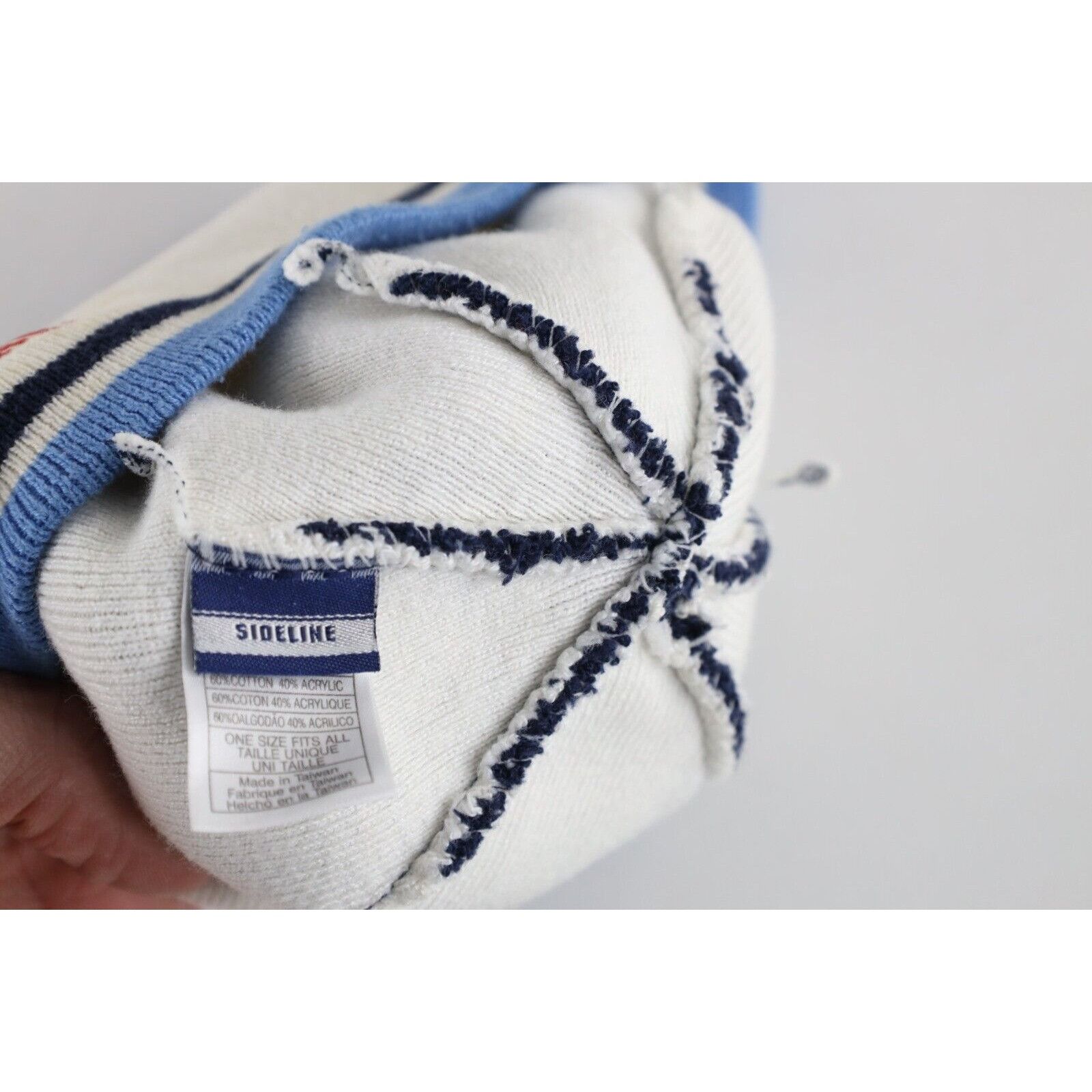 Reebok × Vintage Vintage Reebok Distressed Tennessee Titans Football Beanie Size ONE SIZE - 9 Thumbnail
