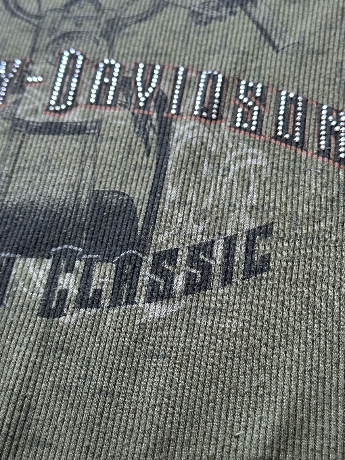 Harley Davidson 2009 Harley-Davidson American Classic Army Long Sleeve Size L / US 10 / IT 46 - 5 Thumbnail