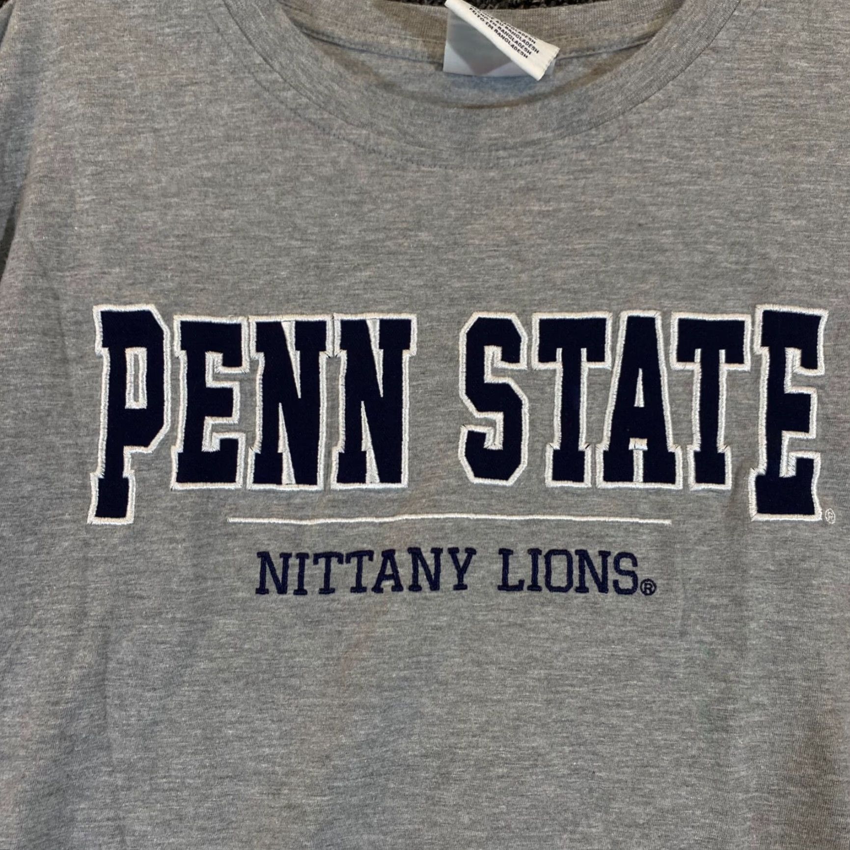 Champion Champion Shirt Mens Large Gray Natty Lions Tee Short Sleeve Penn State Golf Size US L / EU 52-54 / 3 - 2 Thumbnail