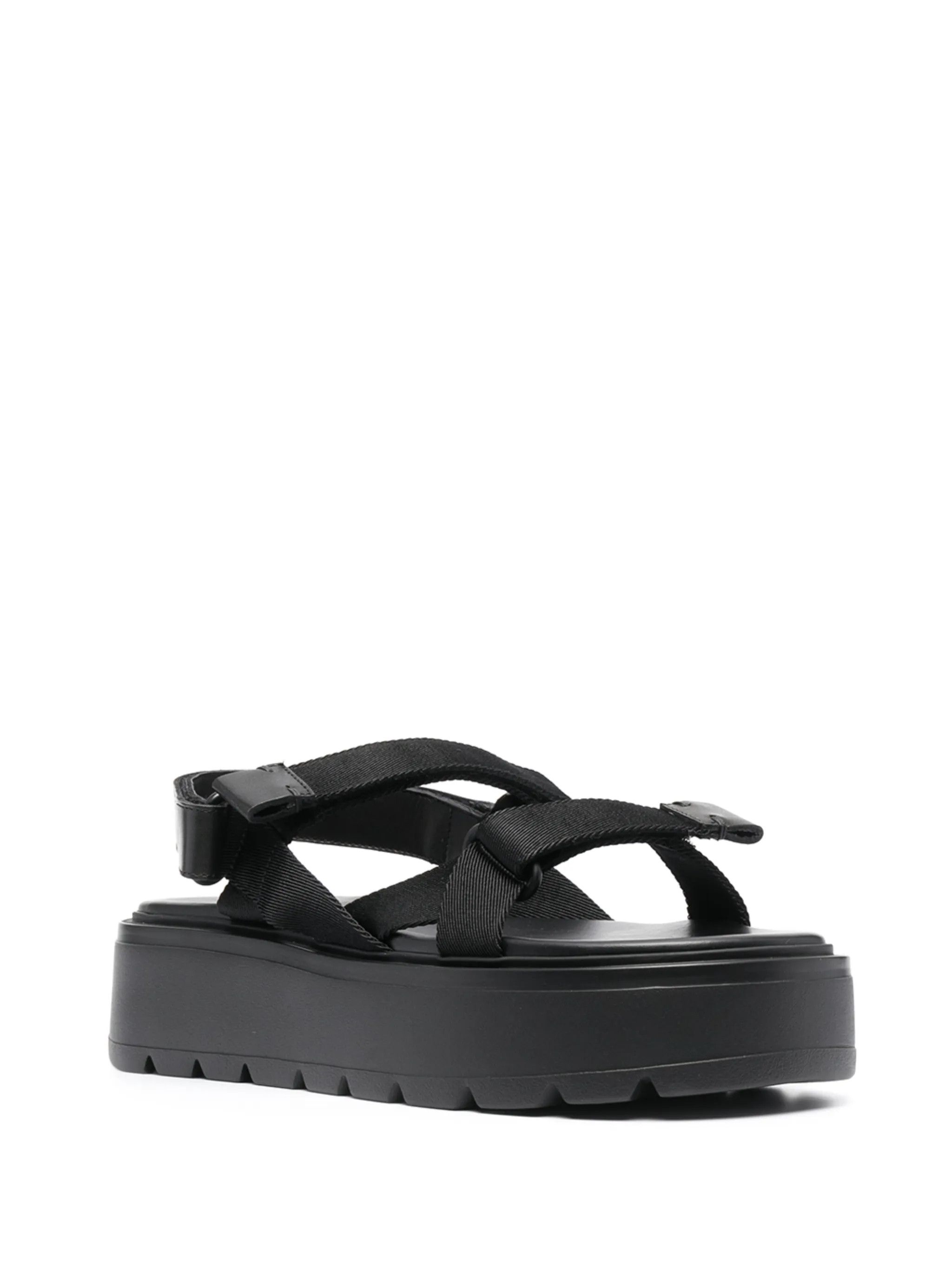 Valentino o1y0525 Sandals in Black Size US 7 / EU 40 - 2 Thumbnail