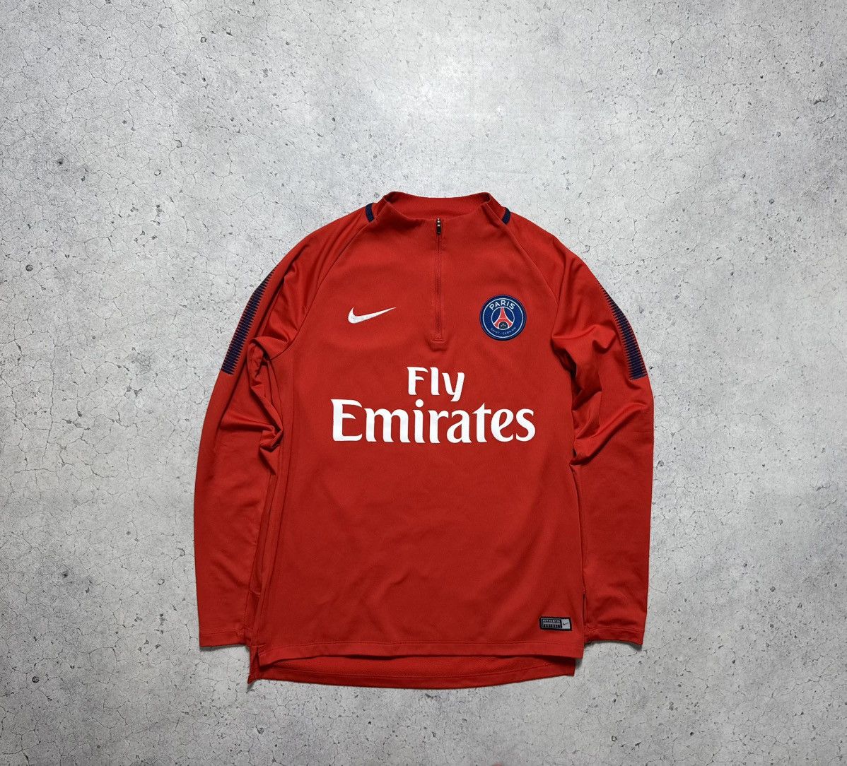 Nike Nike FC PSG Paris Saint Germain Training Football Sweatshirt Size US M / EU 48-50 / 2 - 2 Thumbnail