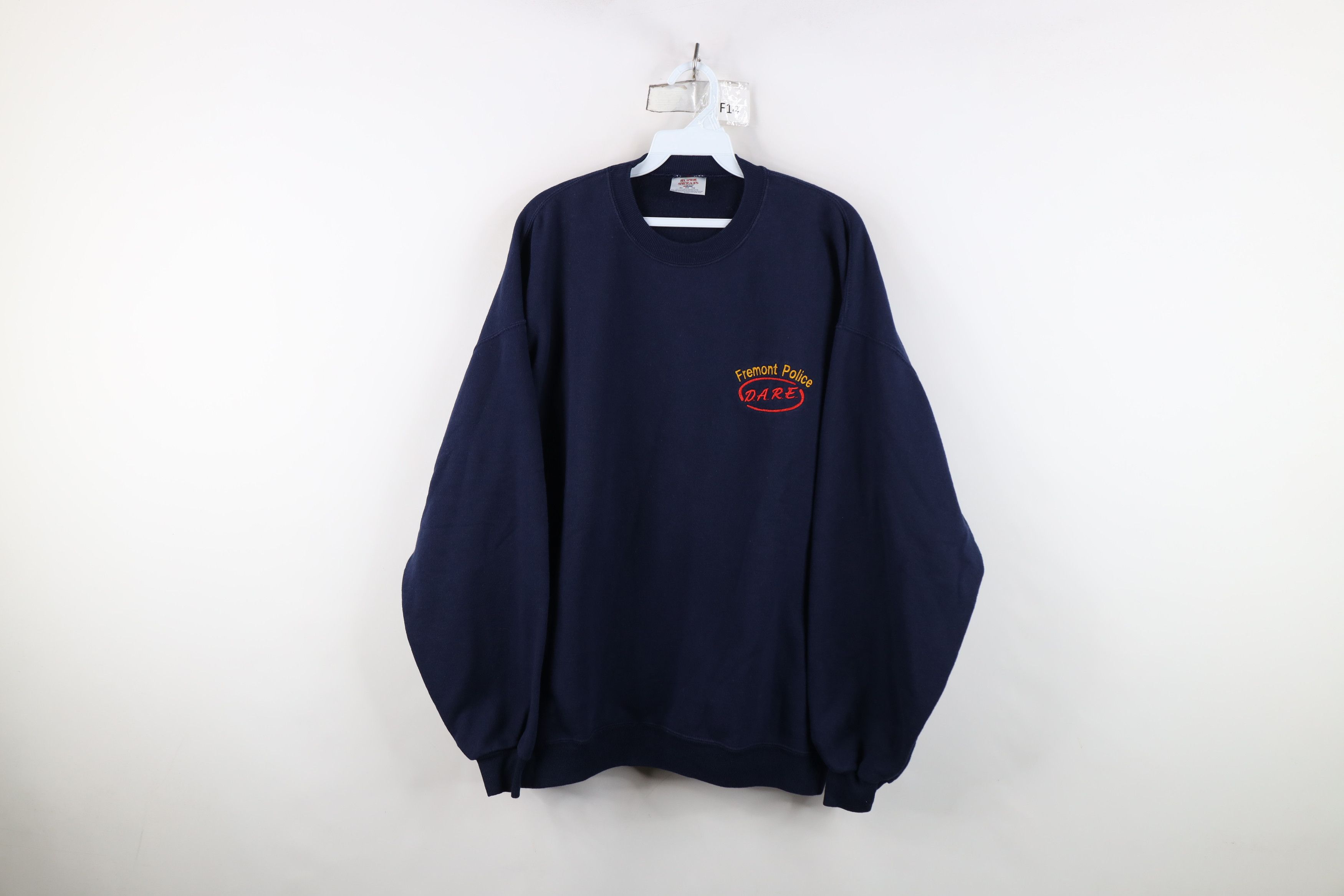 Vintage Vintage 90s Y2K Police DARE Drug Resistance Sweatshirt Size US XL / EU 56 / 4 - 1 Thumbnail