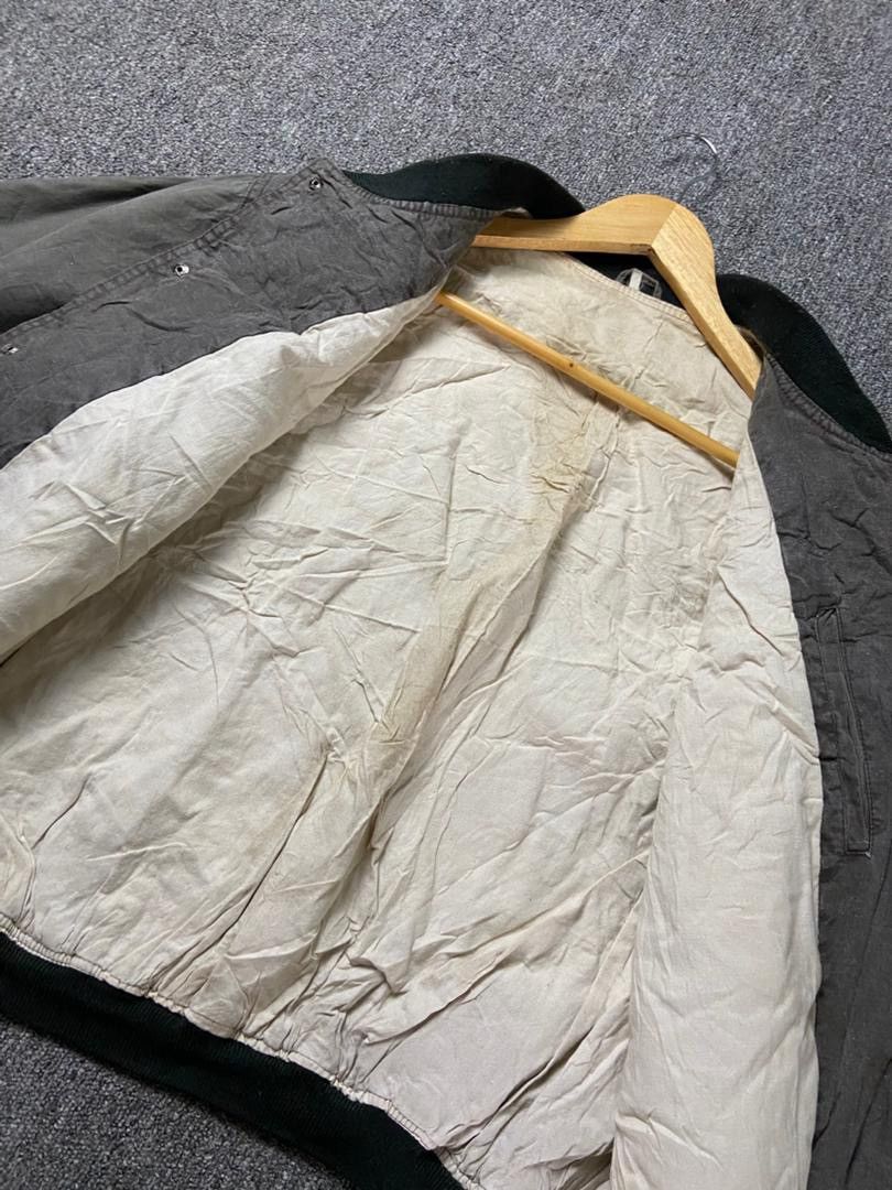 Japanese Brand Japanese Brand Canvas Bomber Jacket (204) Size US M / EU 48-50 / 2 - 4 Thumbnail