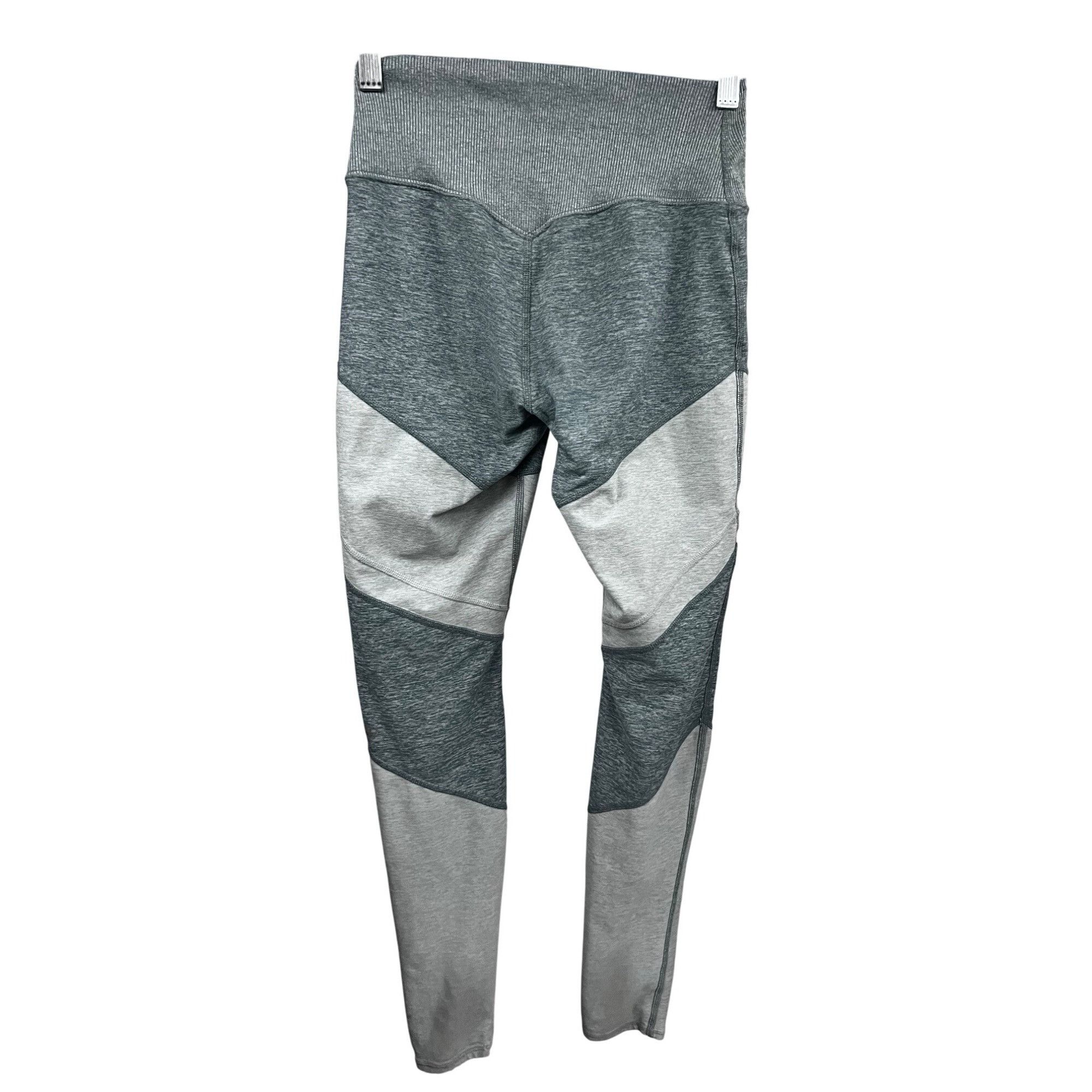 Alo Yoga Alo Yoga Womens Gray Blue Colorblock High Waist Leggings Sma Size 26" / US 2 / IT 38 - 2 Thumbnail